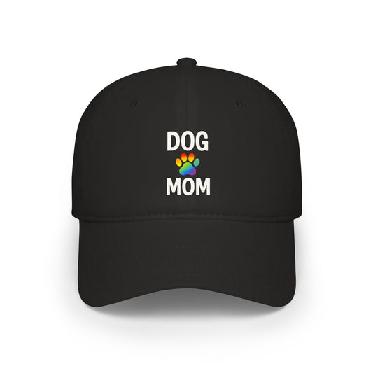 Pride Dog Mom Low Profile Baseball Cap (5 Colors)