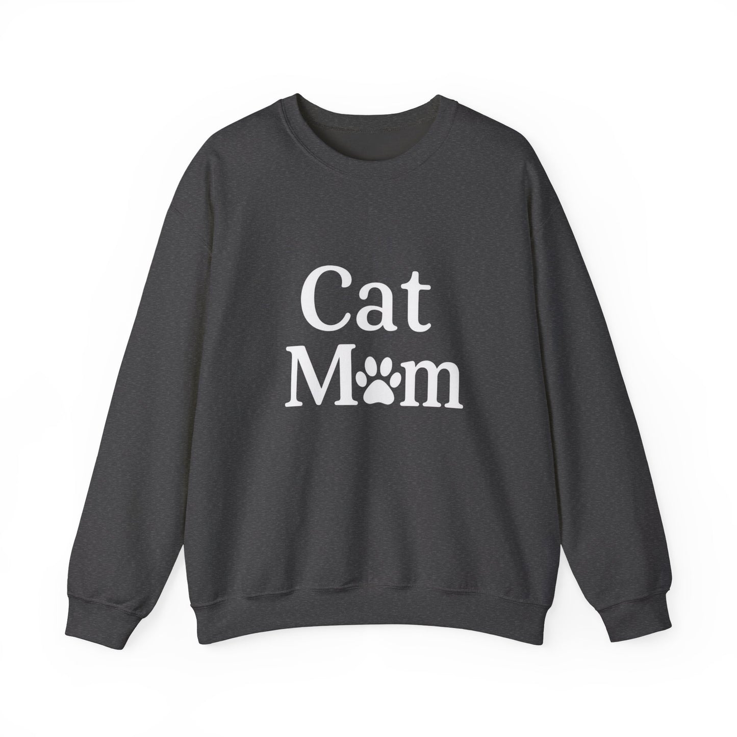 Cat Mom Sweatshirt Sizes Small - 3XL (3 colors)