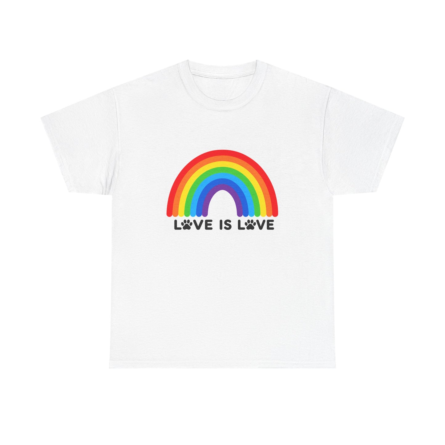 Love is Love Heavy Duty Unisex Tee Sizes Small - 5XL (11 colors)