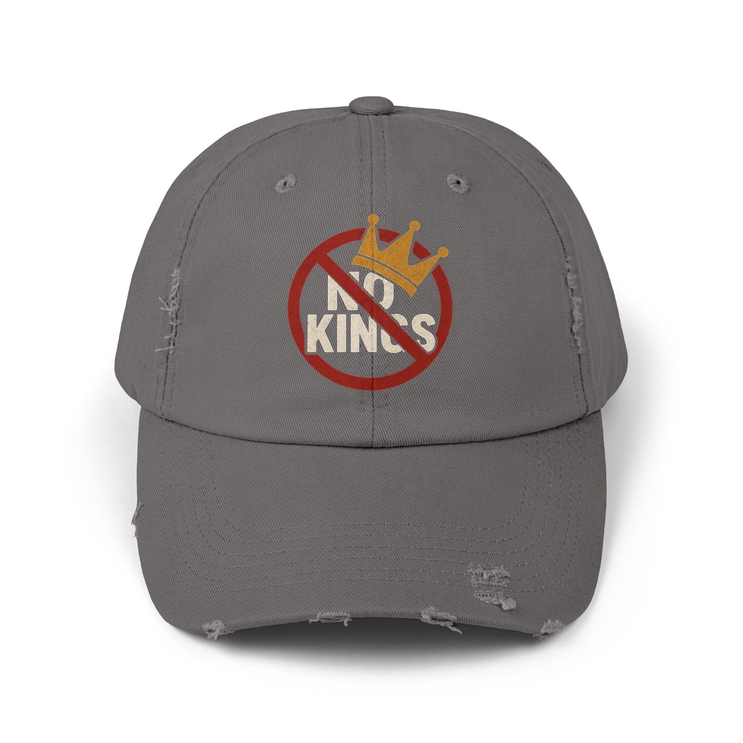 No Kings Distressed Cap