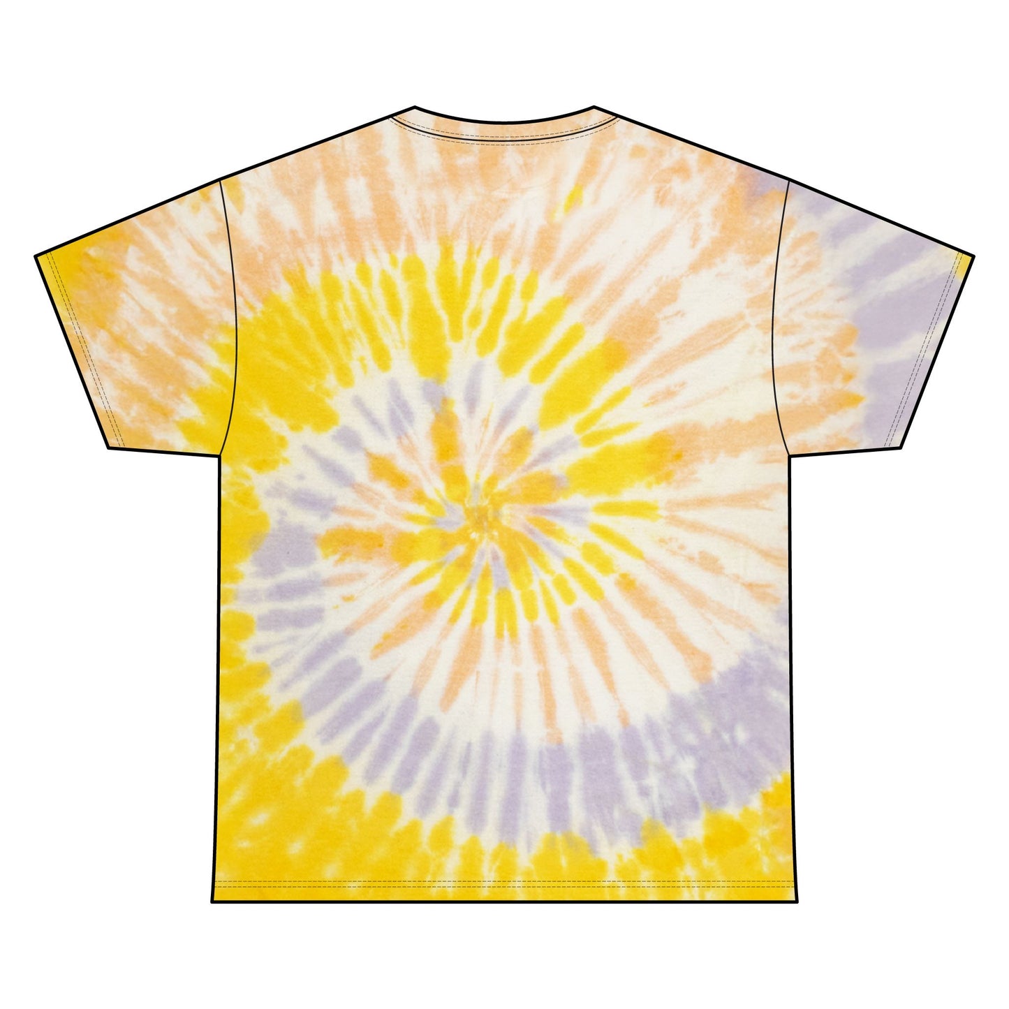 Dog Dad Spiral Tie Dye Tee Unisex Cotton T-Shirt Sizes Small - 2 XL (4 colors)