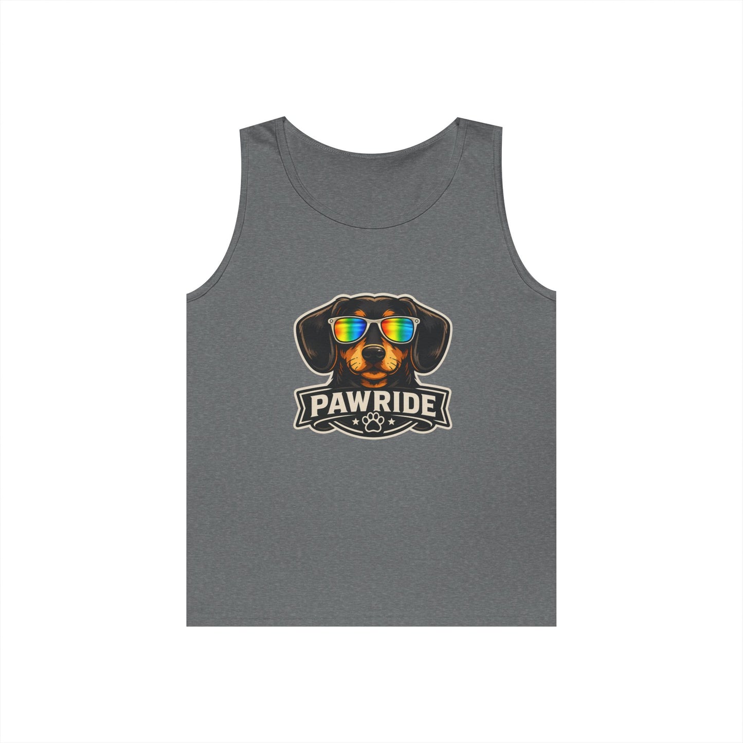 Pawride Unisex Heavy Cotton Tank Top (6 Colors)