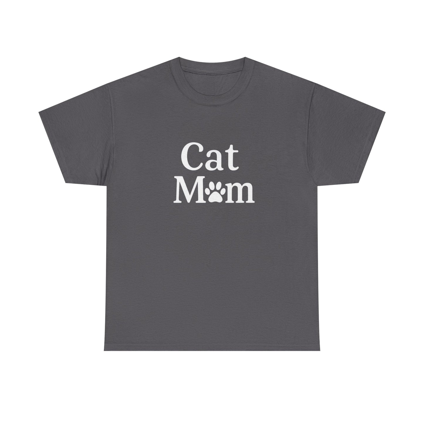 Cat Mom Heavy Duty Unisex Tee Sizes Small - 5XL (11 colors)