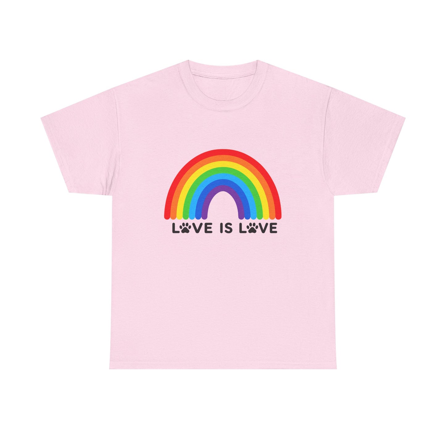 Love is Love Heavy Duty Unisex Tee Sizes Small - 5XL (11 colors)