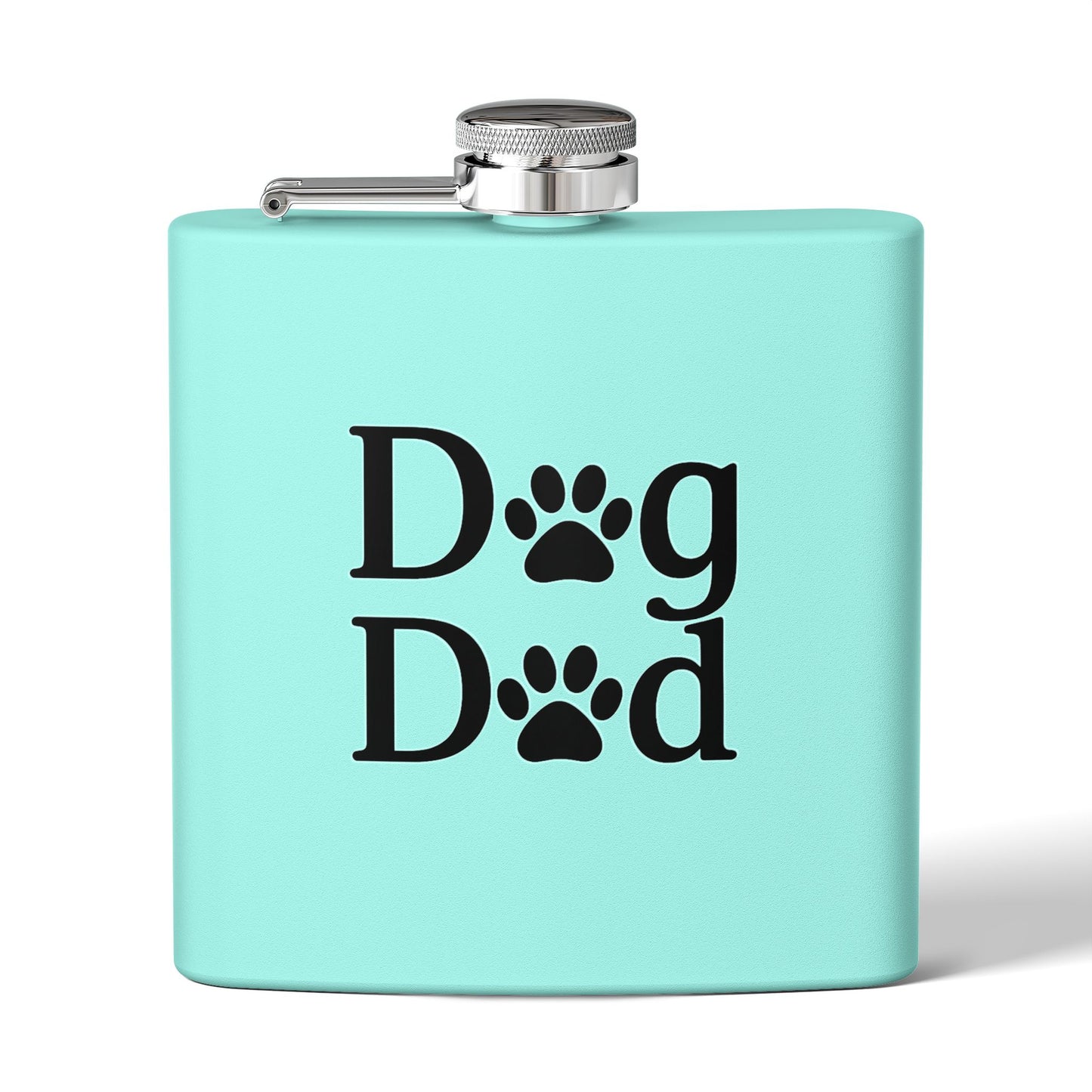 Dog Dad Stainless Steel Flask (8 colors)