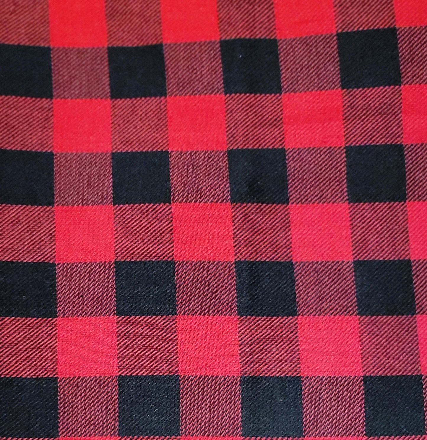 Red and Black Check Flannel