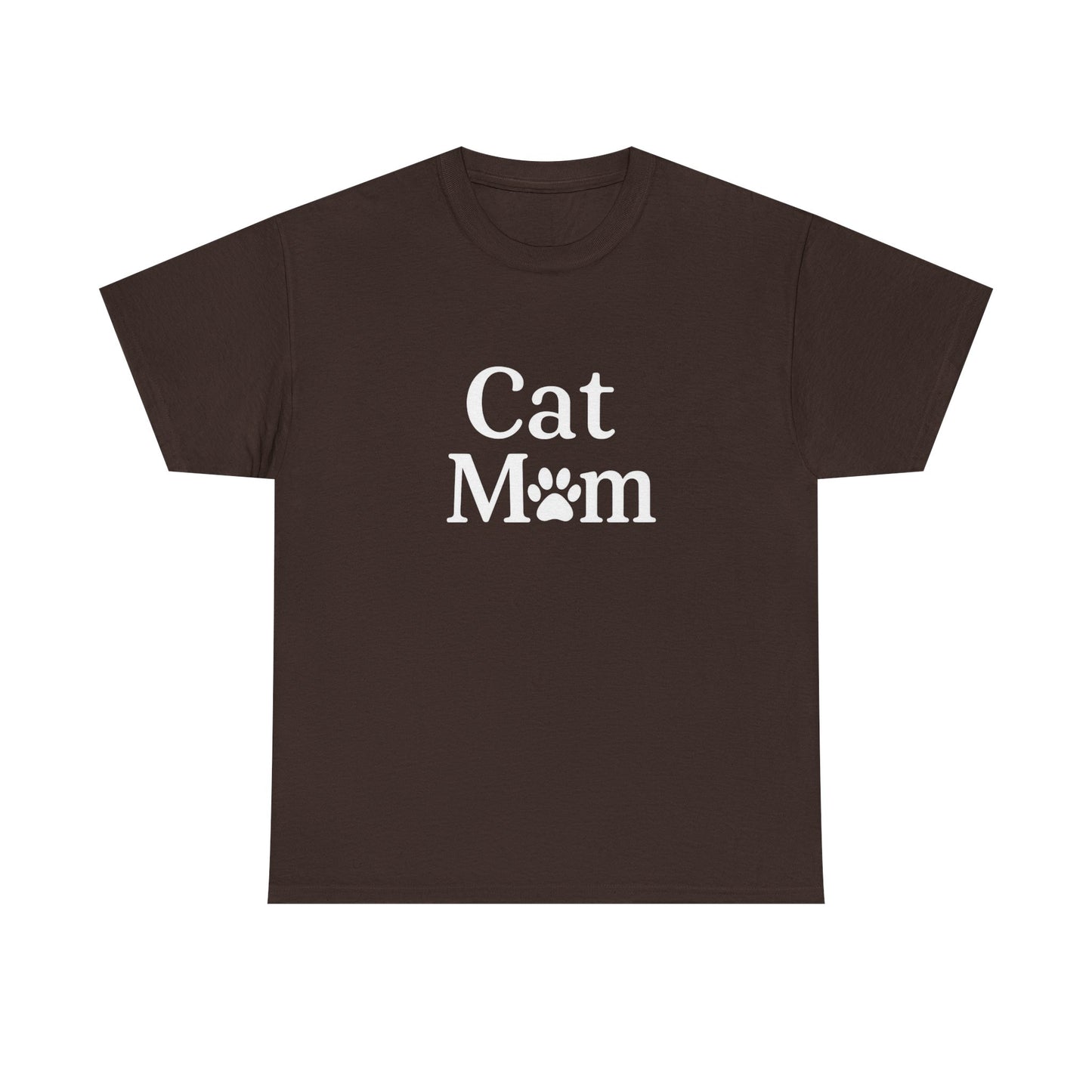 Cat Mom Heavy Duty Unisex Tee Sizes Small - 5XL (11 colors)