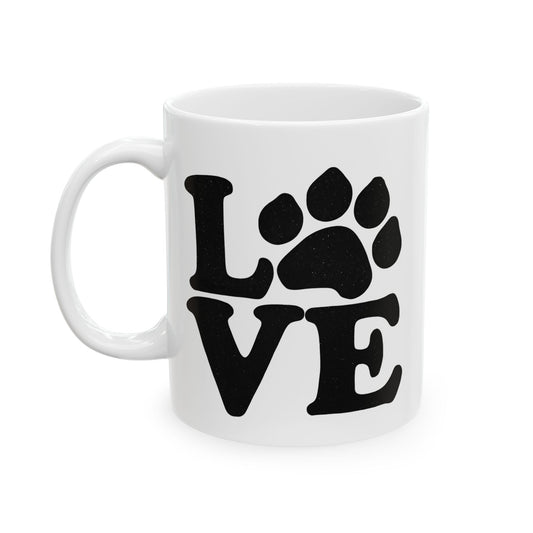 Love Paw Ceramic Mug