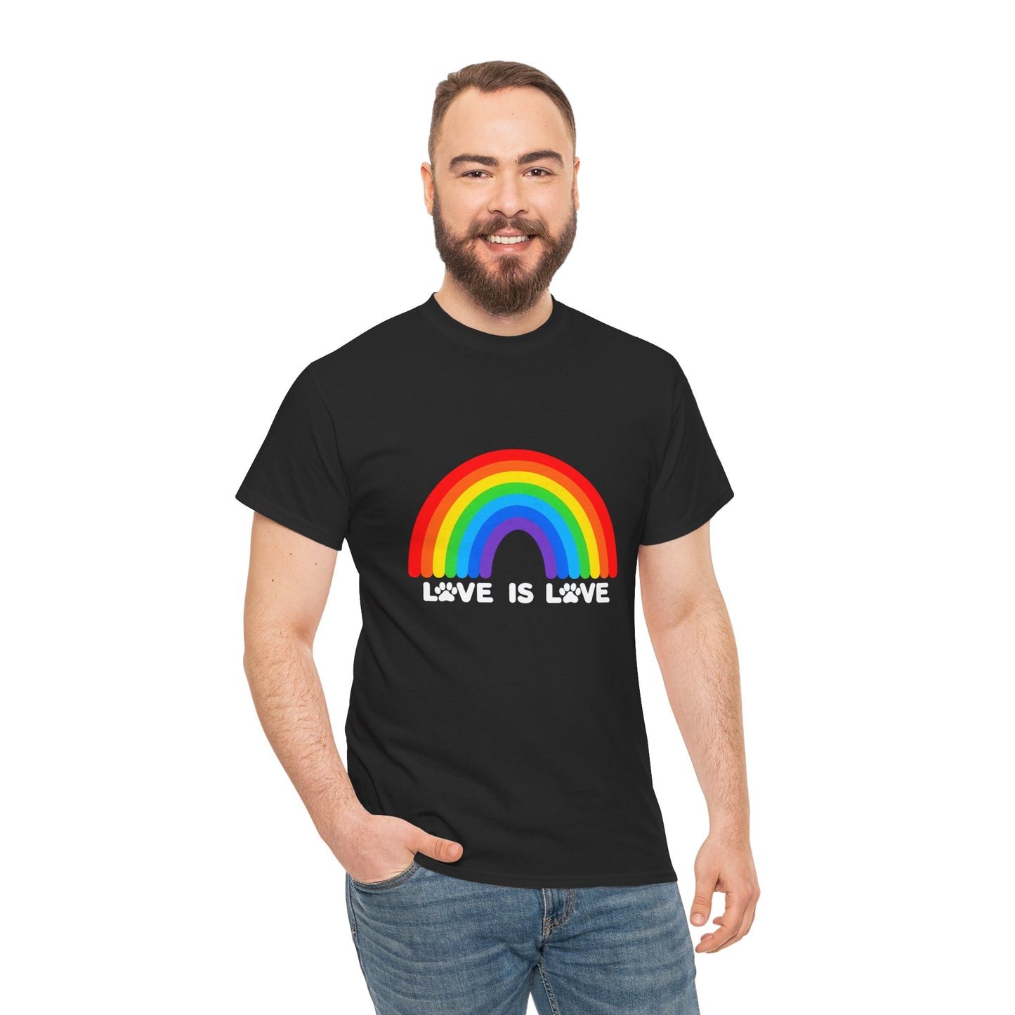 Love is Love Heavy Duty Unisex Tee Sizes Small - 5XL (11 colors)