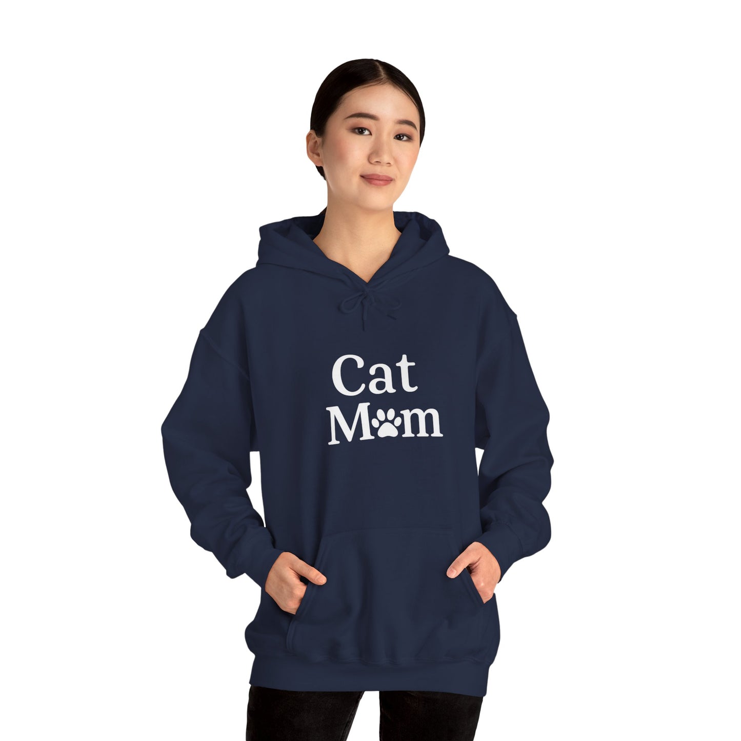 Cat Mom Unisex Hoodie Sizes Small - 5XL (8 colors)