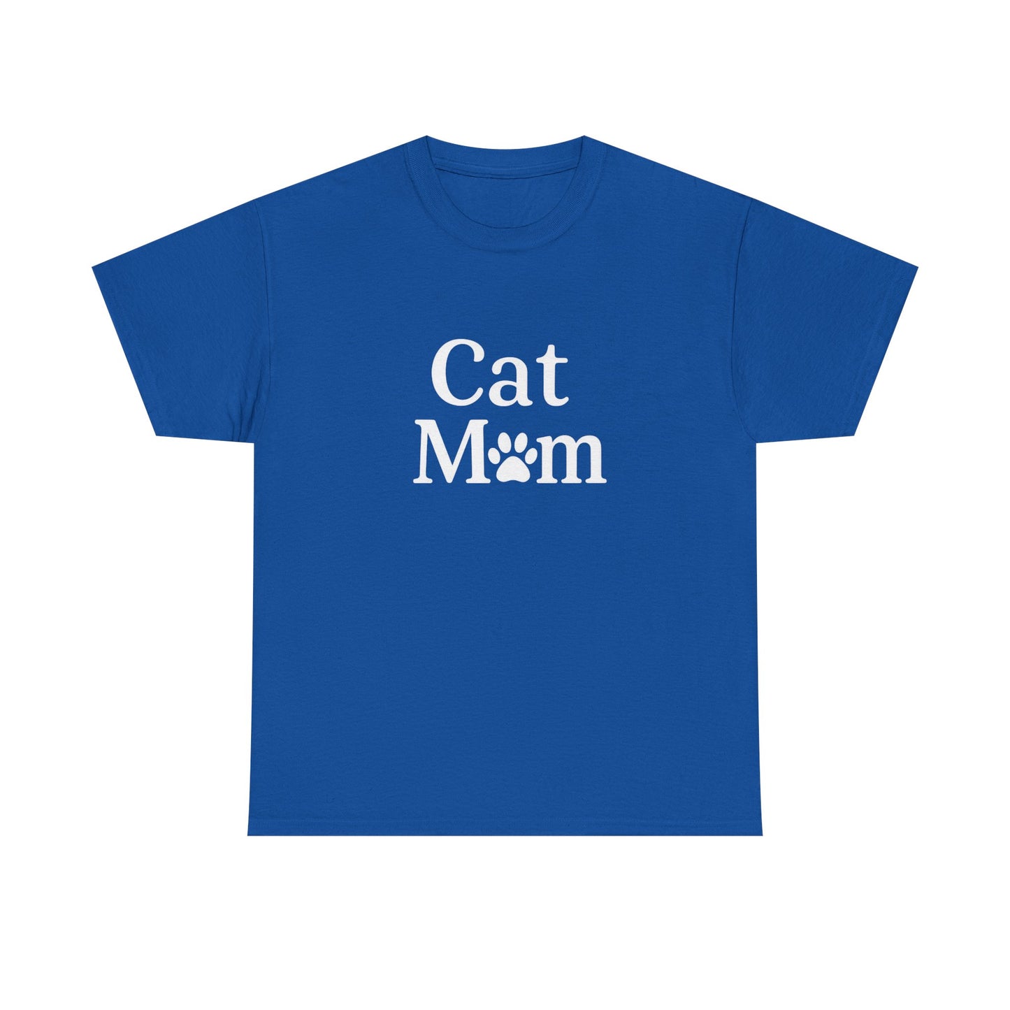 Cat Mom Heavy Duty Unisex Tee Sizes Small - 5XL (11 colors)