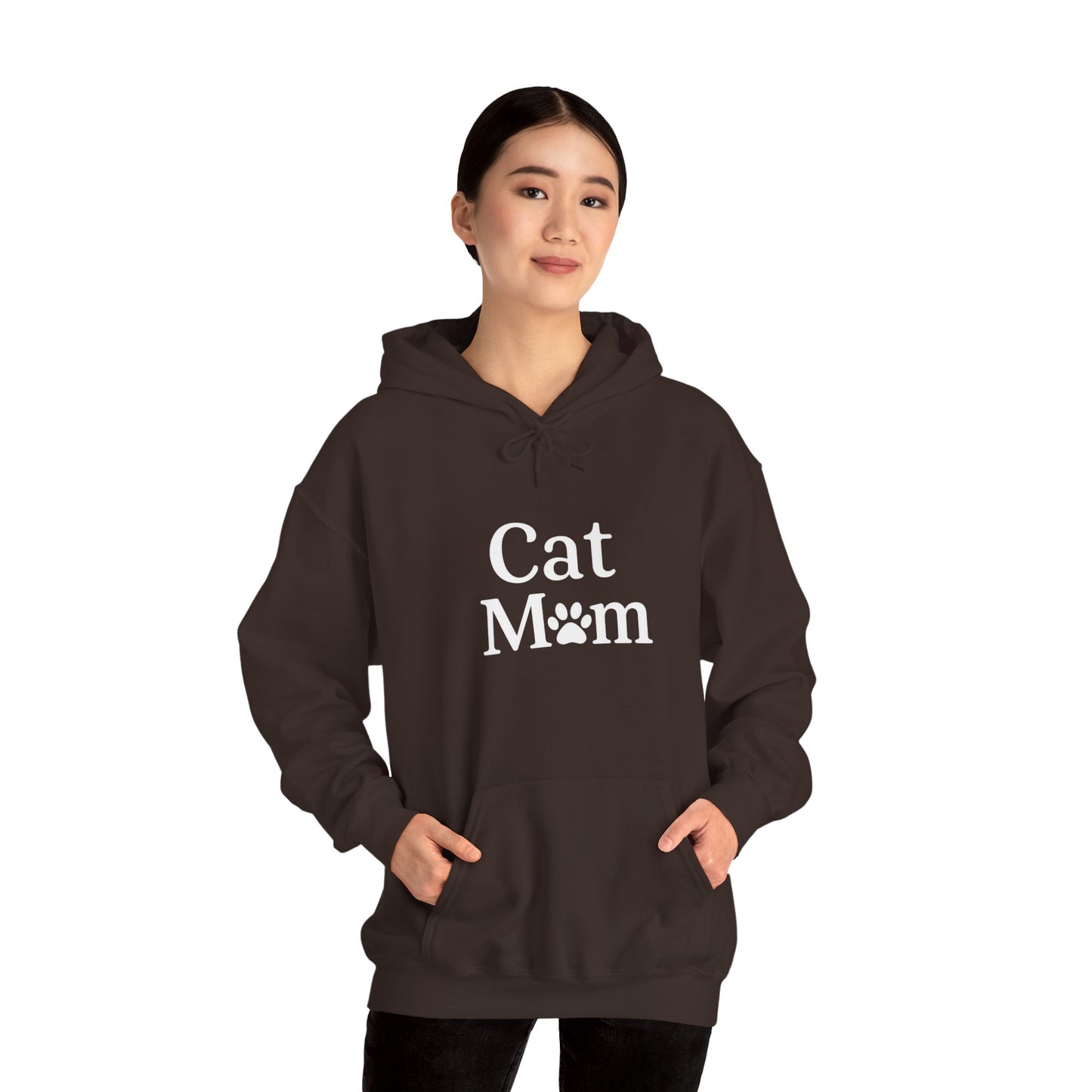 Cat Mom Unisex Hoodie Sizes Small - 5XL (8 colors)