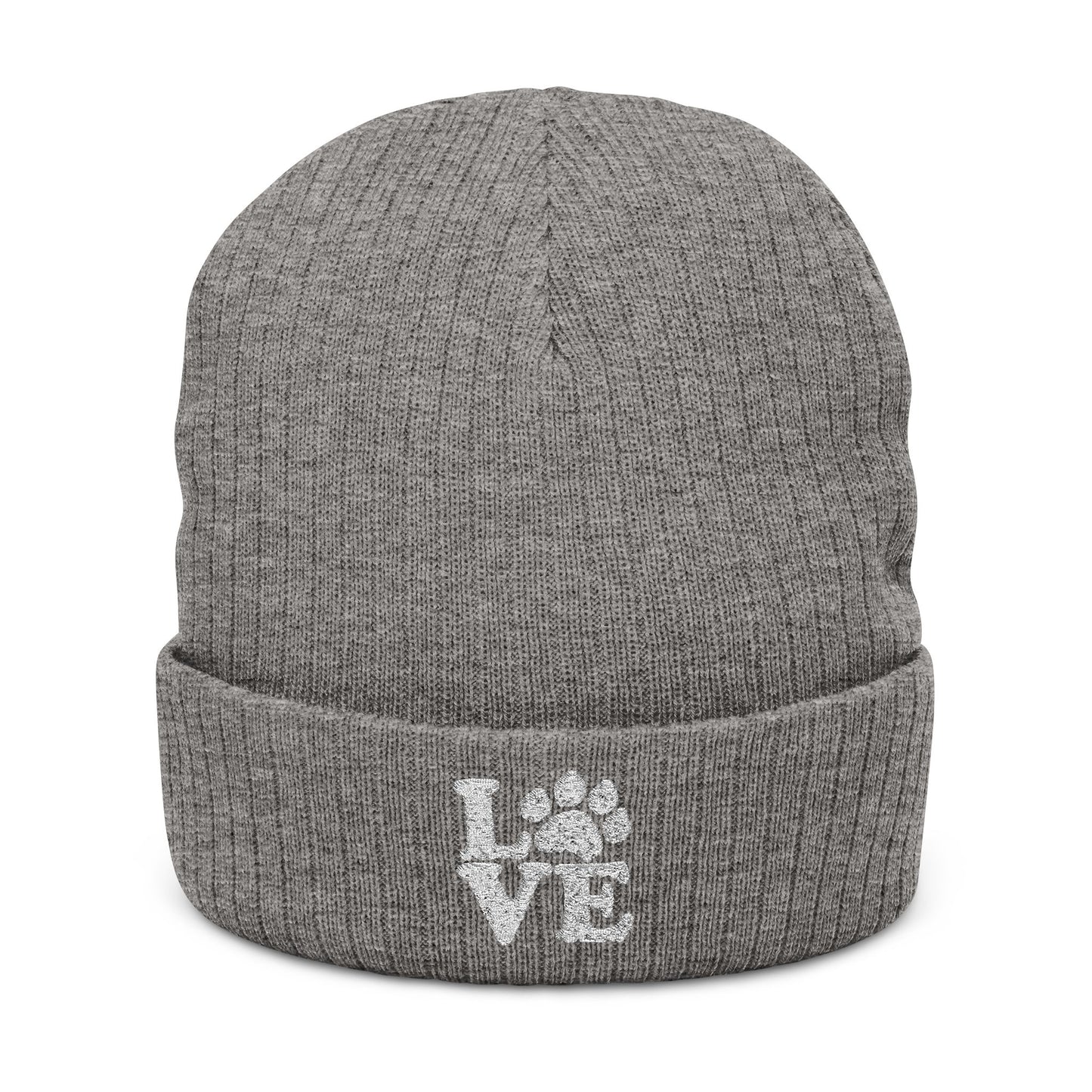 Love Paw Recycled Poly Beanie (5 colors)