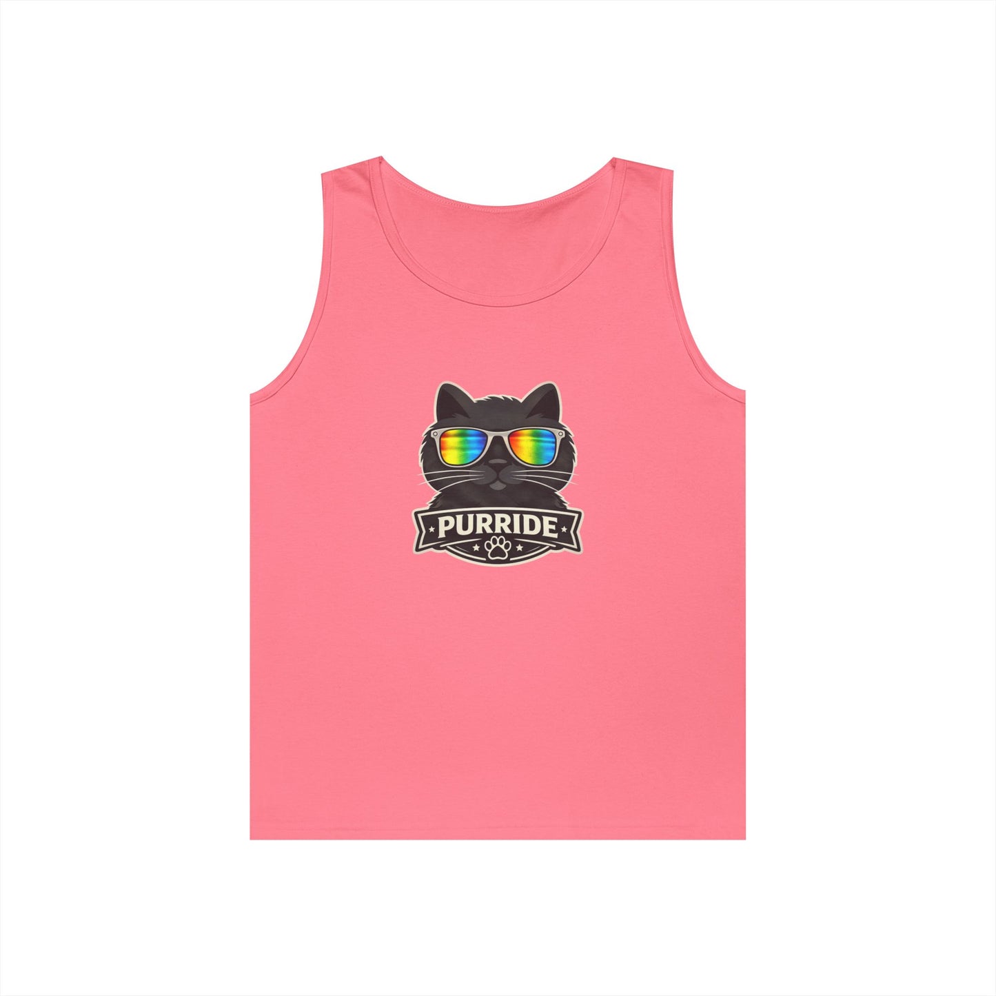 Purride Unisex Heavy Cotton Tank Top (10 Colors)