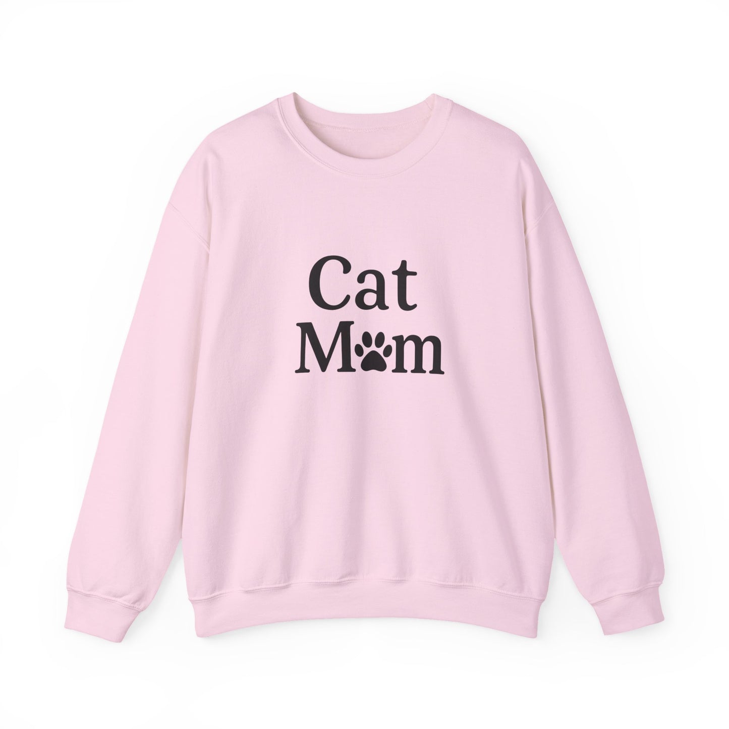 Cat Mom Sweatshirt Sizes Small - 3XL (3 colors)