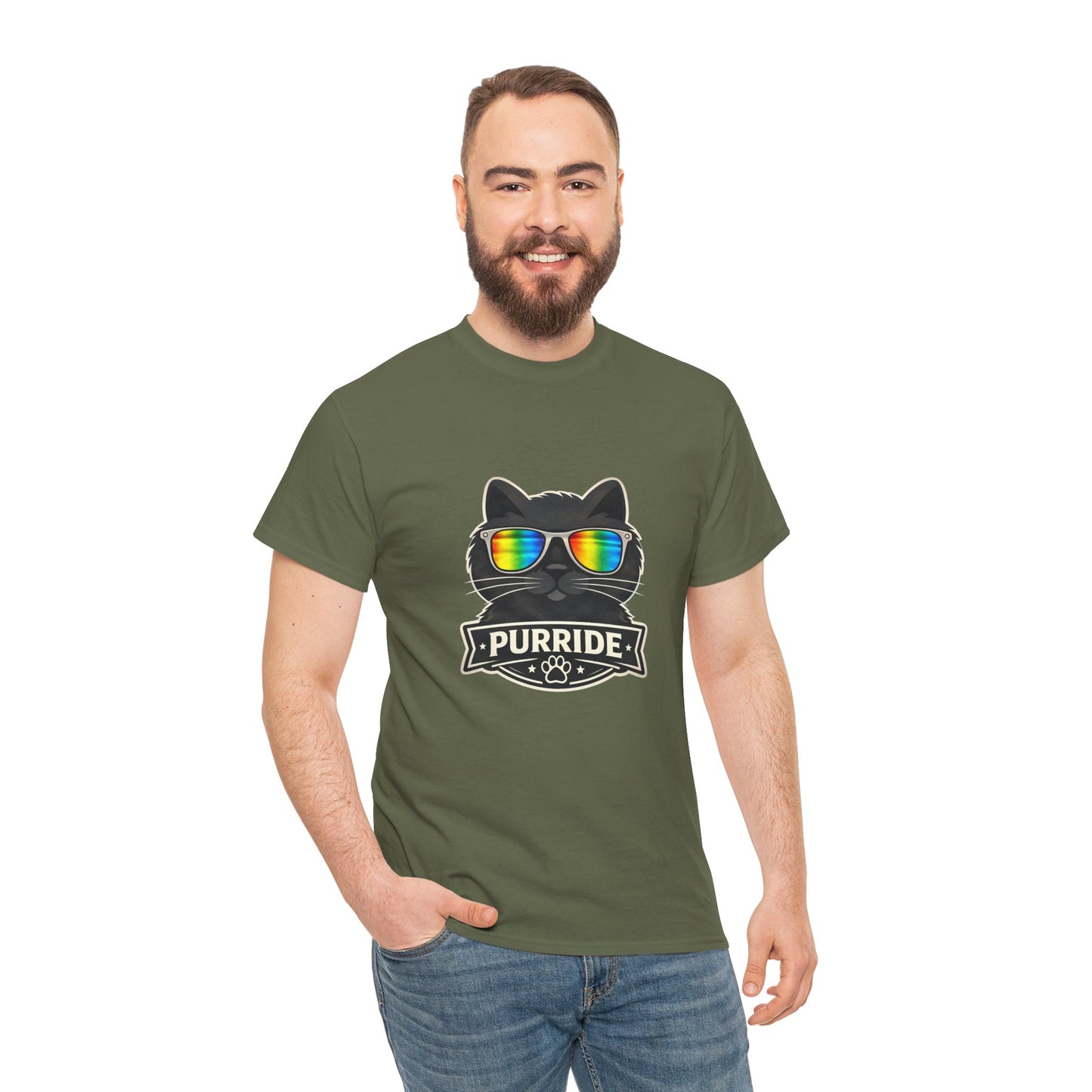 Purride Heavy Duty Unisex Tee Sizes Small - 5XL (11 colors)