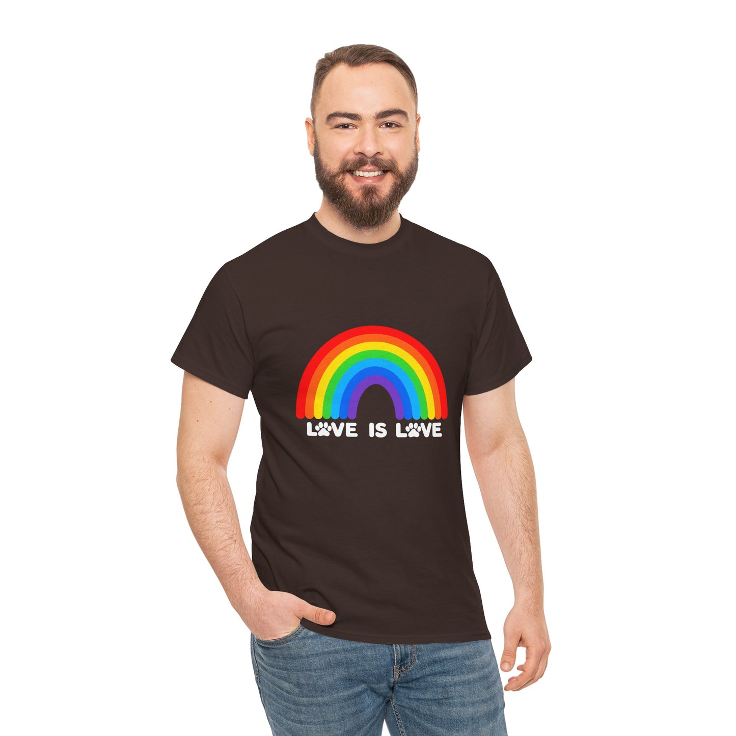 Love is Love Heavy Duty Unisex Tee Sizes Small - 5XL (11 colors)