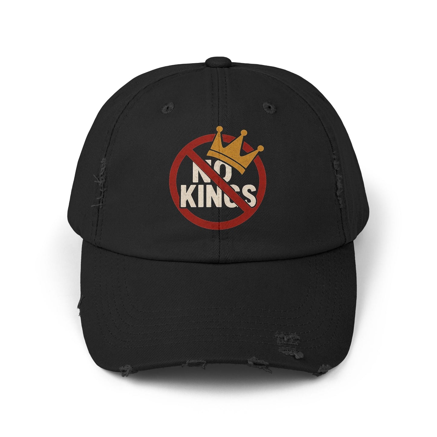 No Kings Distressed Cap