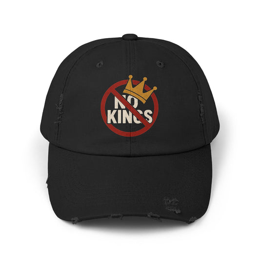 No Kings Distressed Cap