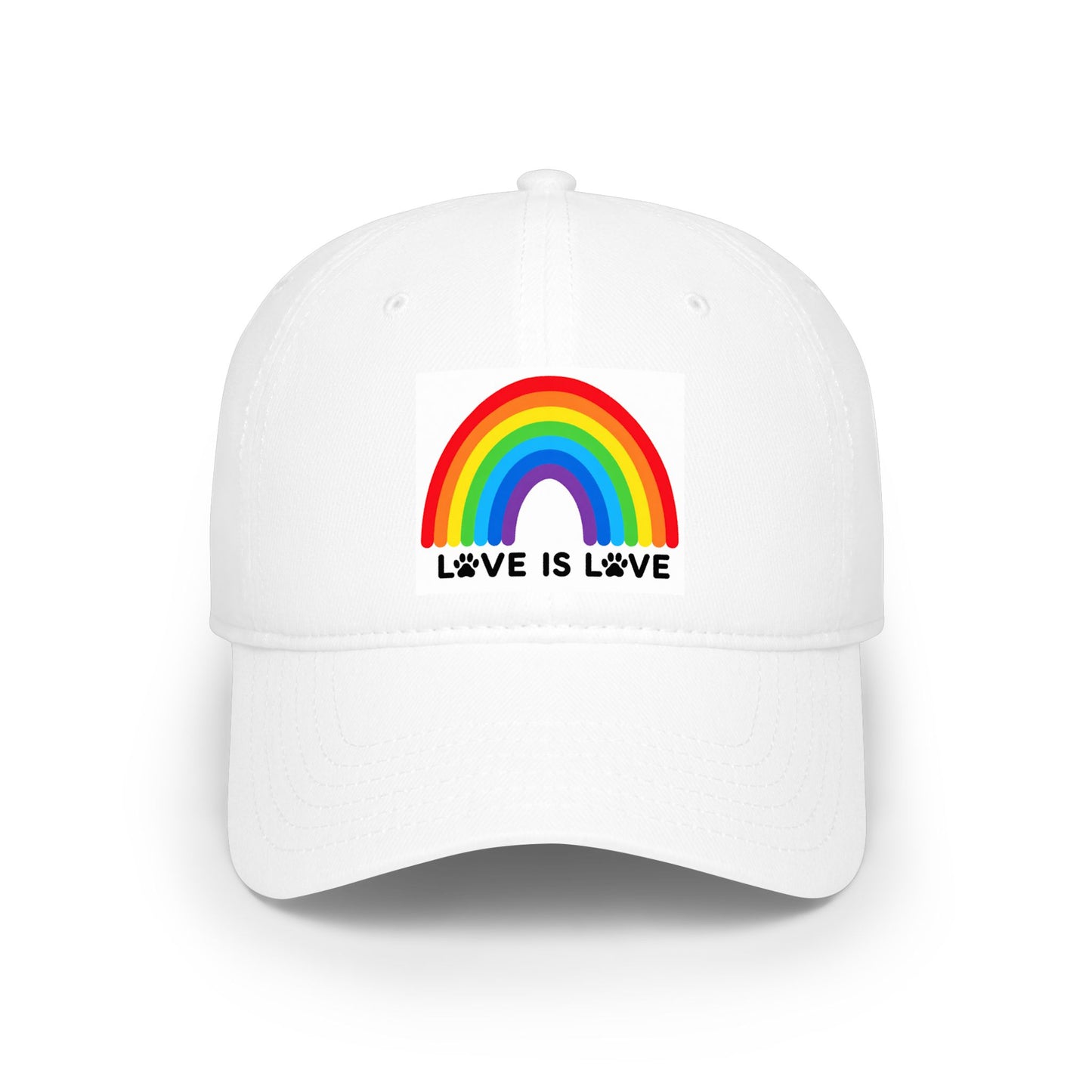 Love Is Love Low Profile Baseball Cap