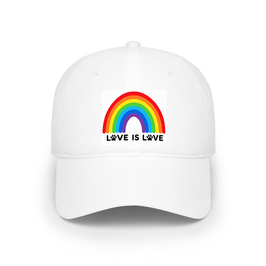 Love Is Love Low Profile Baseball Cap