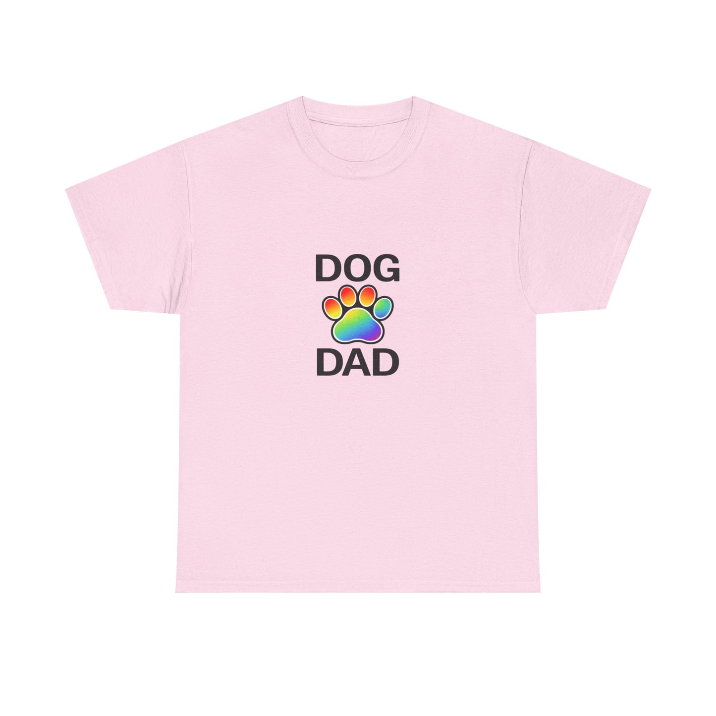 Pride Dog Dad Heavy Duty Unisex Tee Sizes Small - 5XL (11 colors)