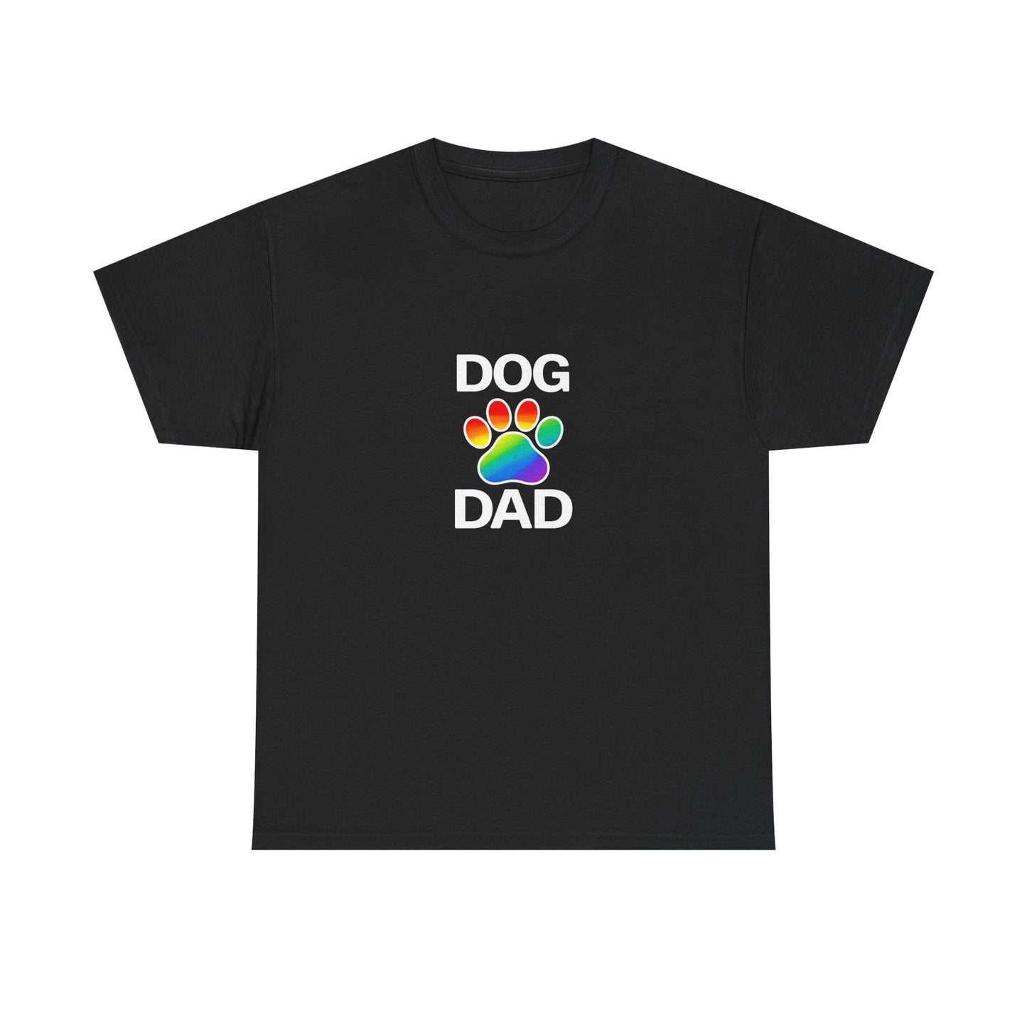 Pride Dog Dad Heavy Duty Unisex Tee Sizes Small - 5XL (11 colors)