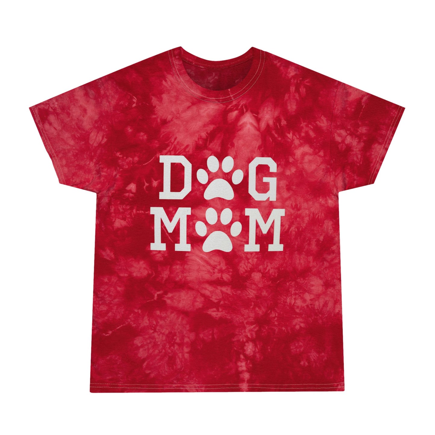 Dog Mom Crystal Tie-Dye Tee Small - 2XL (2 colors)