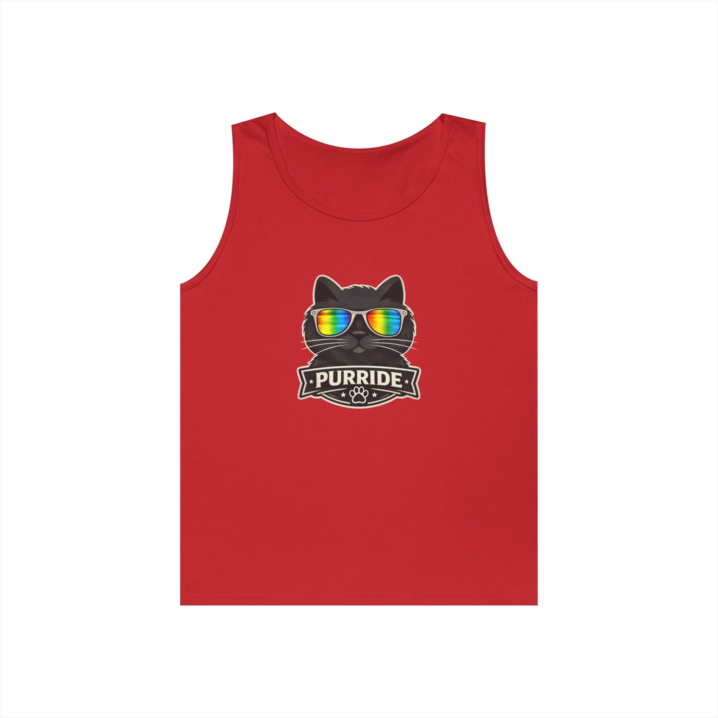 Purride Unisex Heavy Cotton Tank Top (10 Colors)