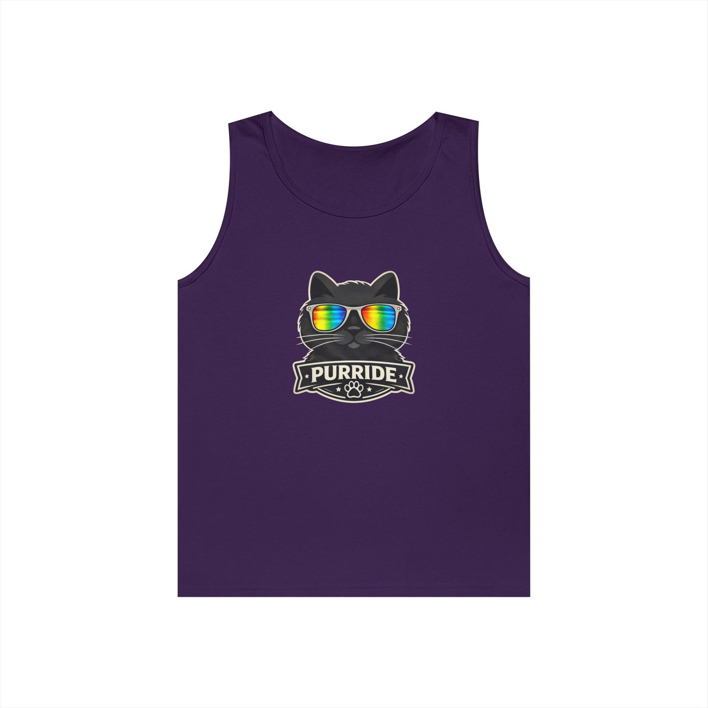 Purride Unisex Heavy Cotton Tank Top (10 Colors)