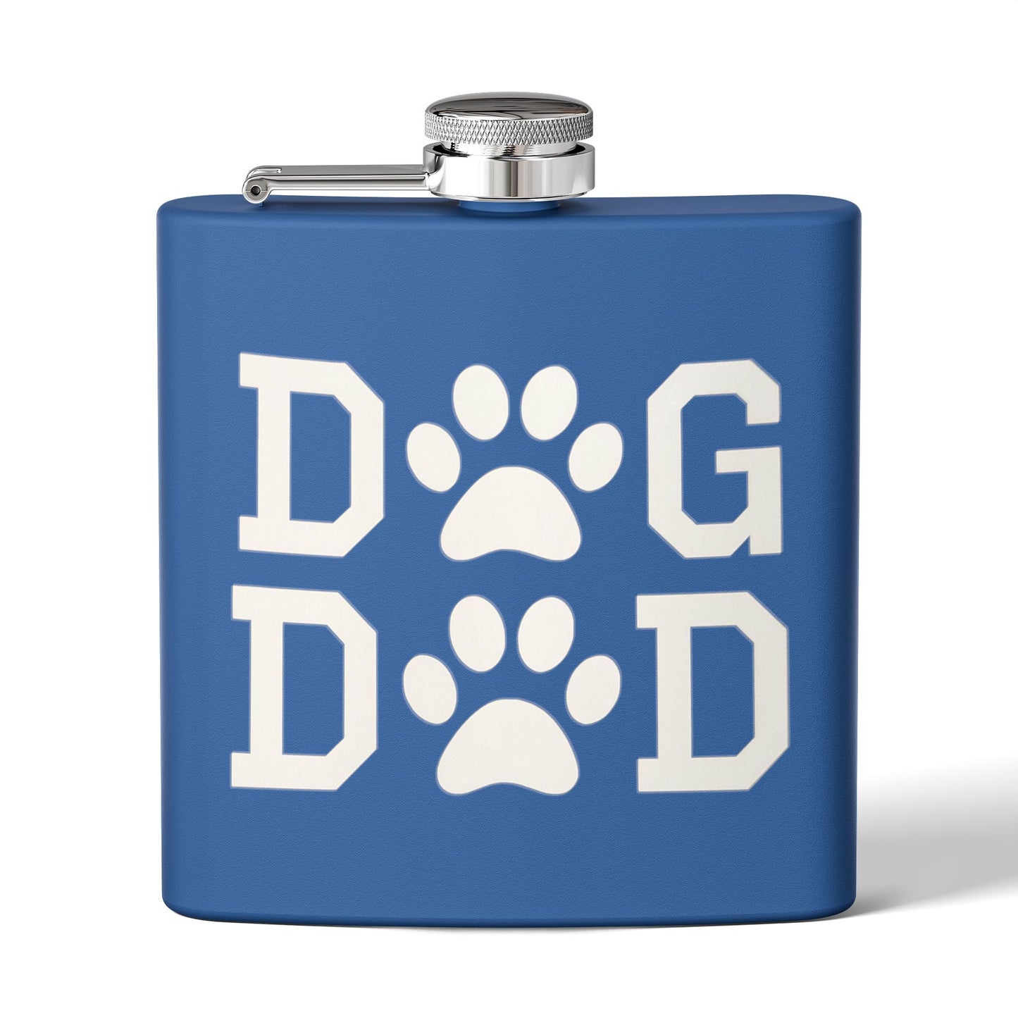 Dog Dad Stainless Steel Flask (8 colors)