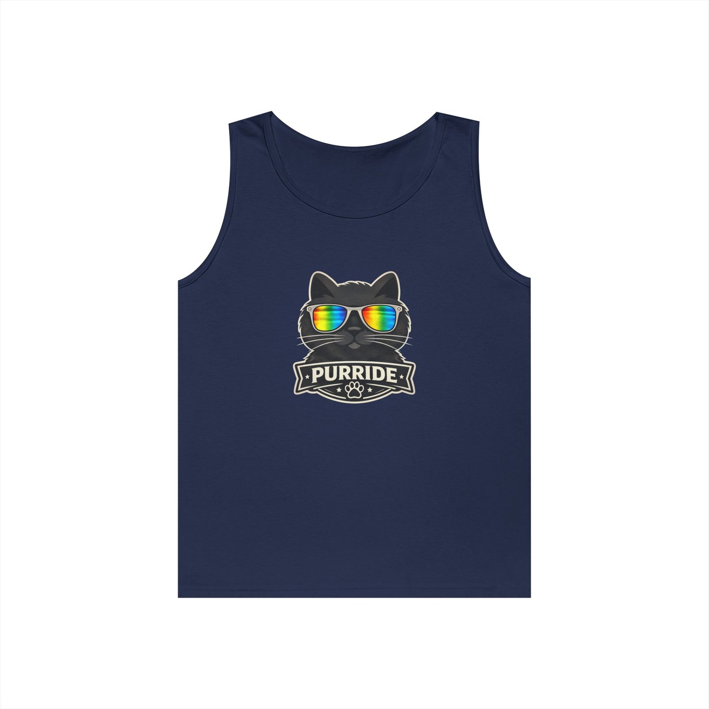 Purride Unisex Heavy Cotton Tank Top (10 Colors)