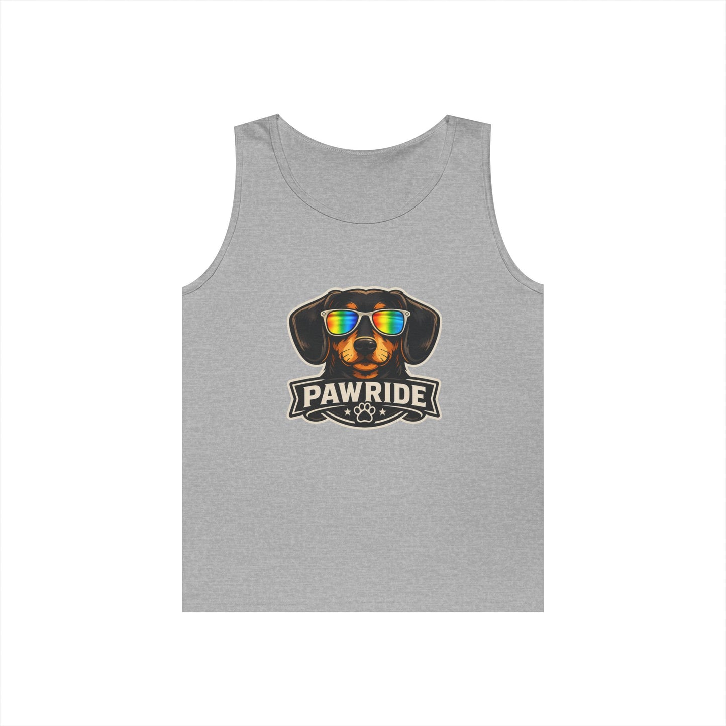 Pawride Unisex Heavy Cotton Tank Top (6 Colors)