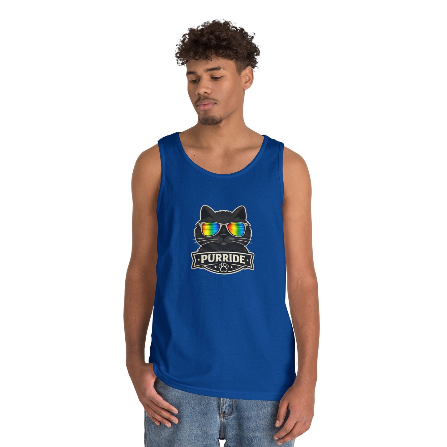 Purride Unisex Heavy Cotton Tank Top (10 Colors)