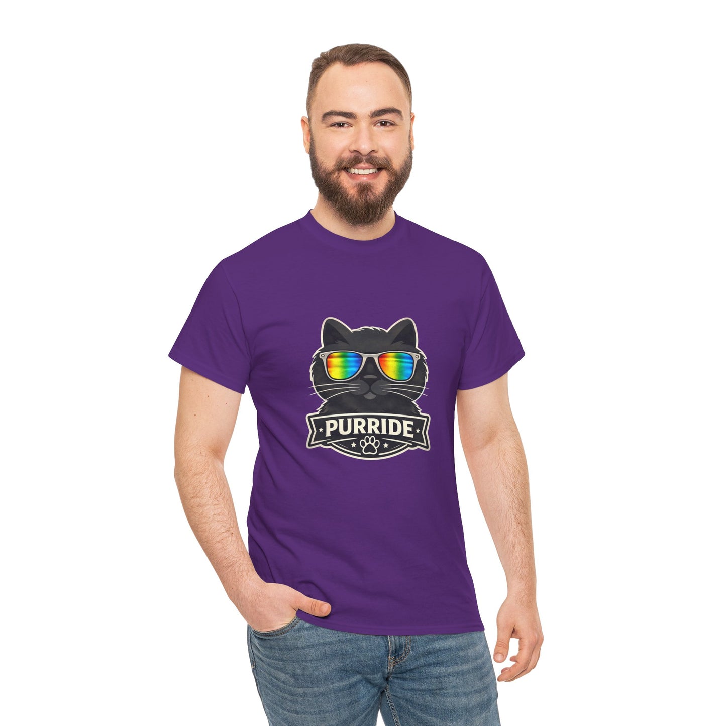 Purride Heavy Duty Unisex Tee Sizes Small - 5XL (11 colors)