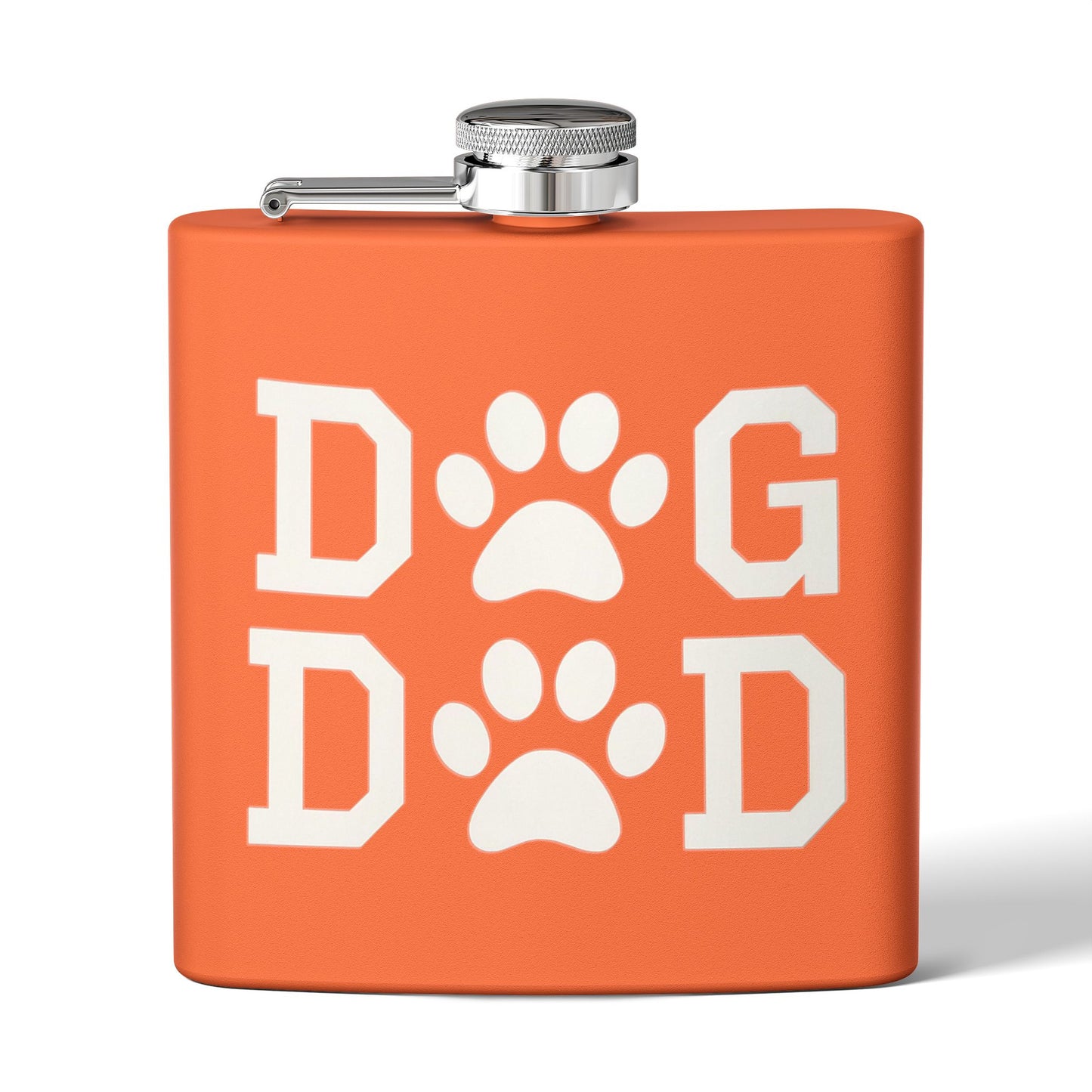 Dog Dad Stainless Steel Flask (8 colors)