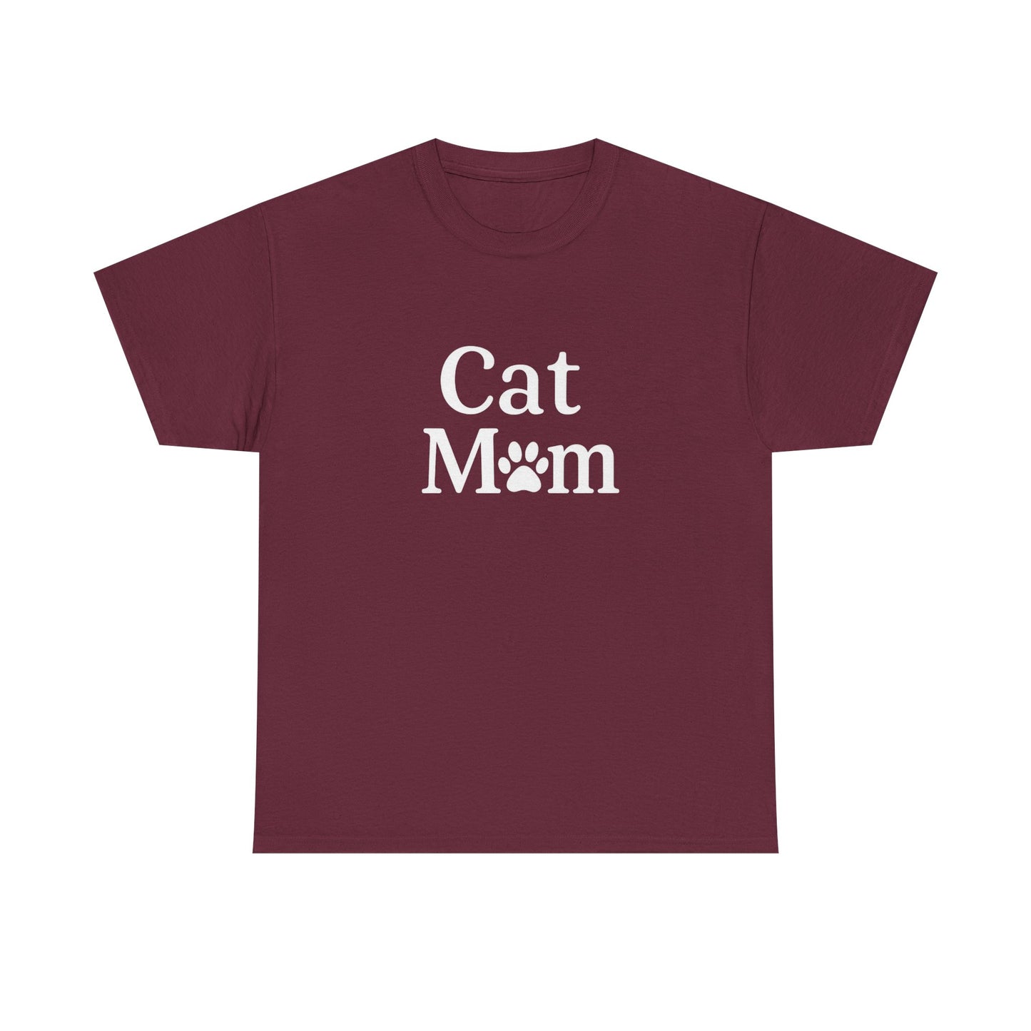 Cat Mom Heavy Duty Unisex Tee Sizes Small - 5XL (11 colors)