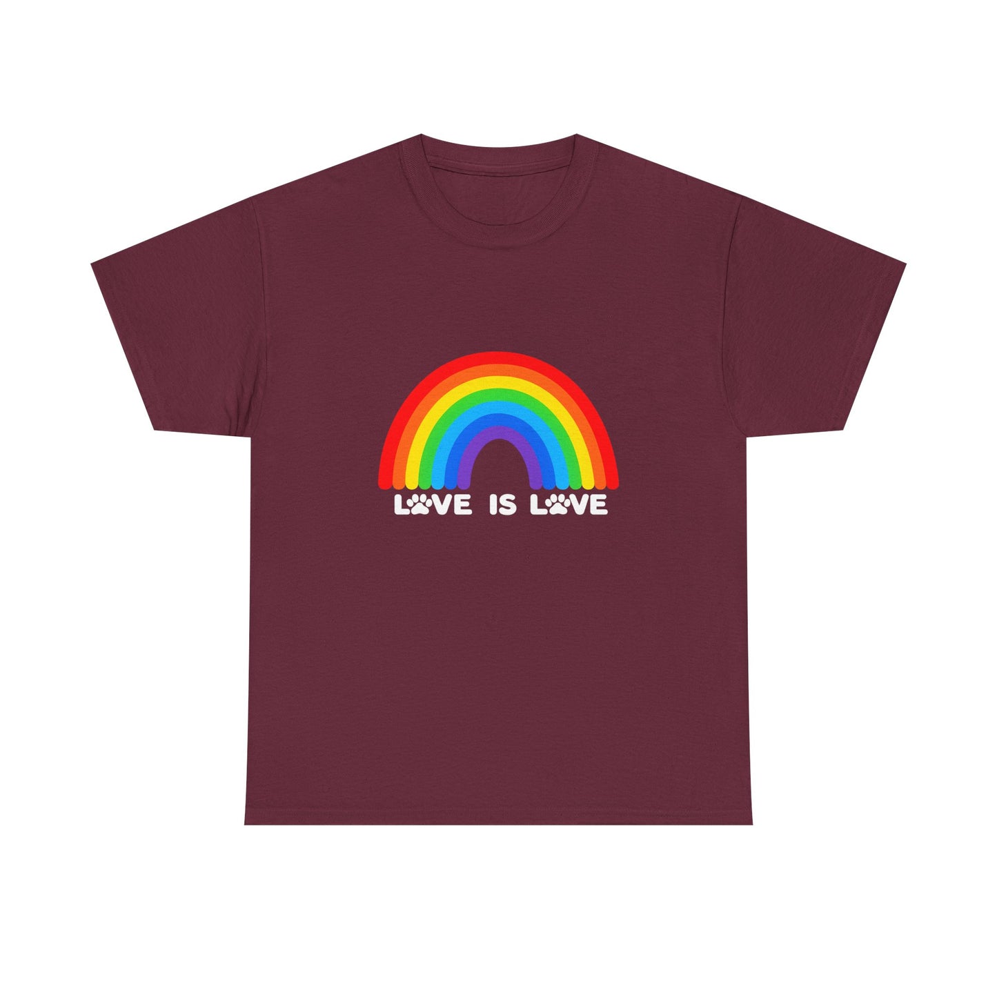 Love is Love Heavy Duty Unisex Tee Sizes Small - 5XL (11 colors)