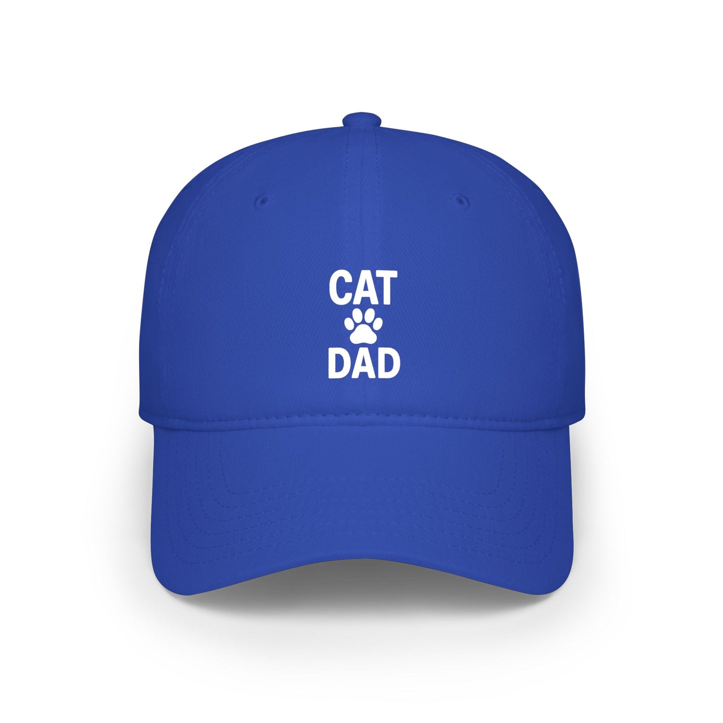 Cat Dad Low Profile Baseball Cap (5 Colors)