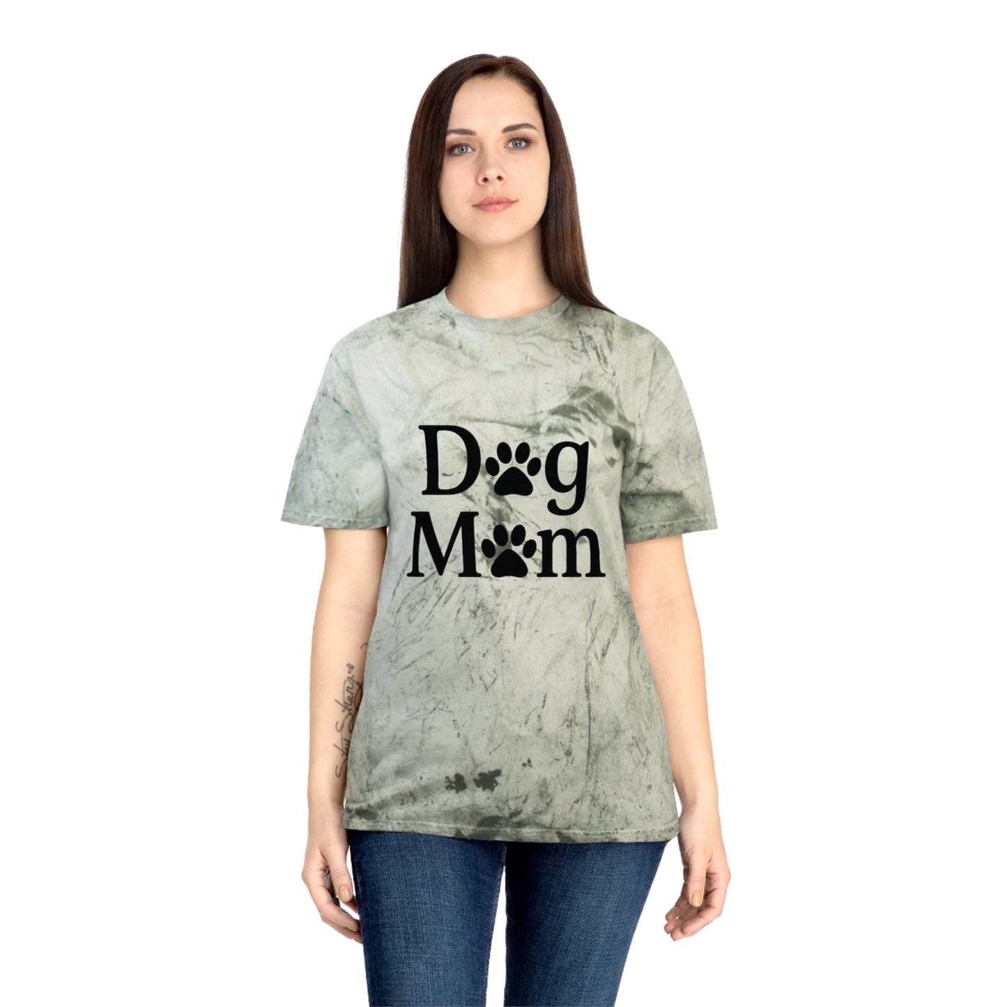 Color Blast Dog Mom Tee Sizes Small - 3XL (4 Colors)