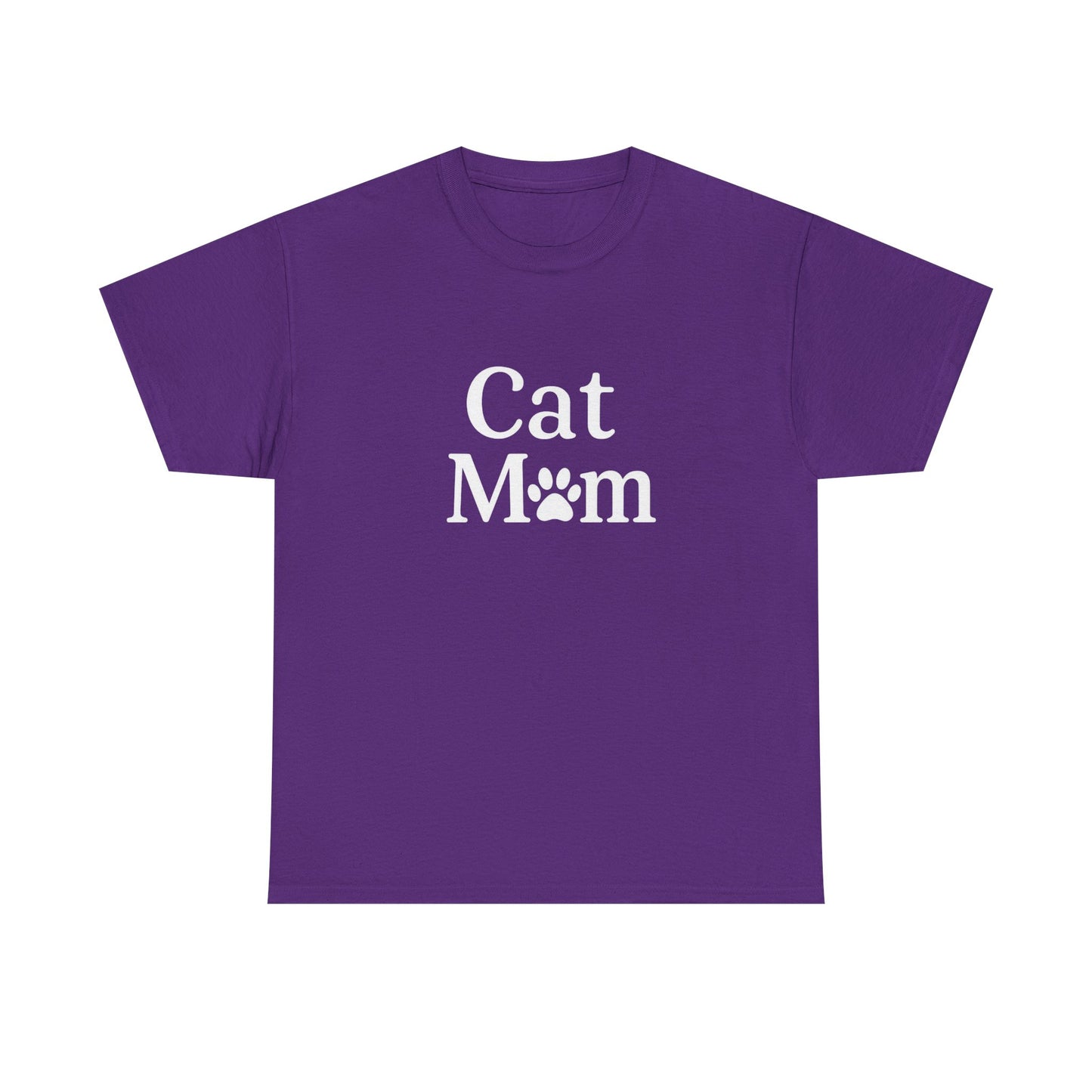 Cat Mom Heavy Duty Unisex Tee Sizes Small - 5XL (11 colors)
