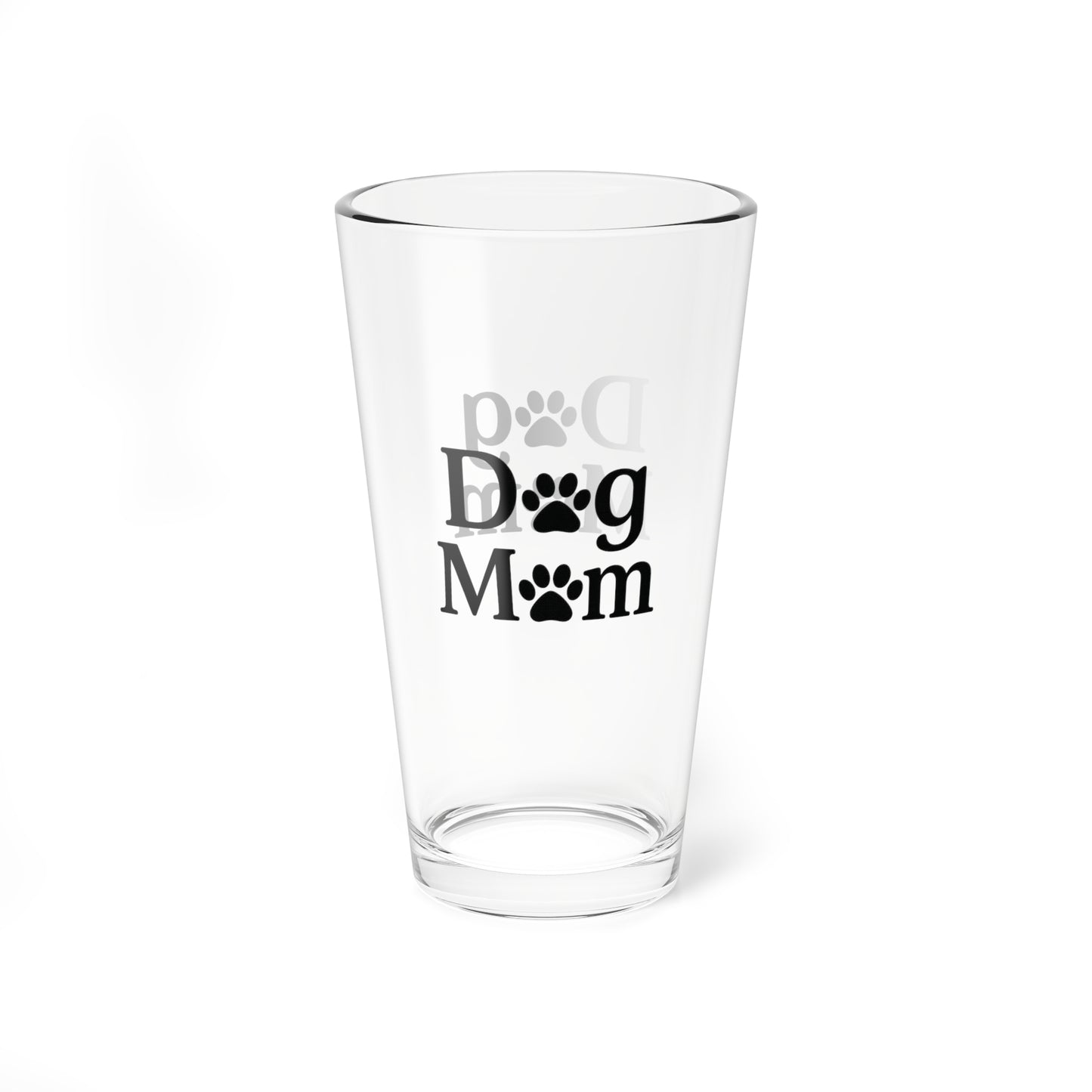 Dog Mom Mixing Glass, 16oz