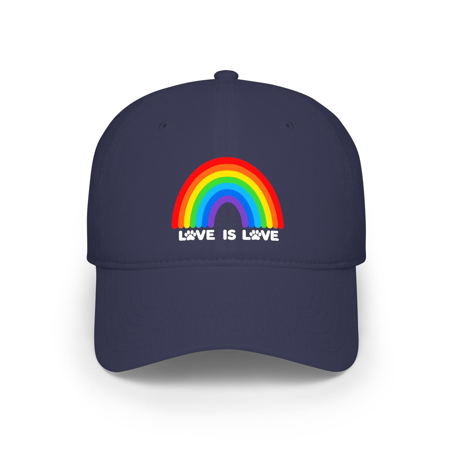 Love Is Love Low Profile Baseball Cap (5 Colors)