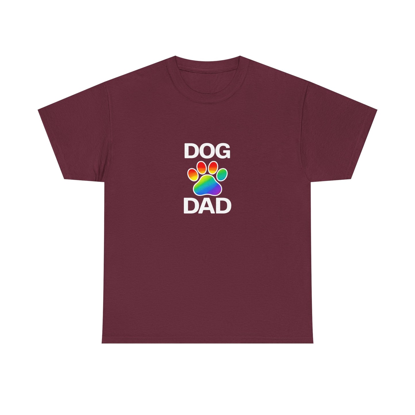 Pride Dog Dad Heavy Duty Unisex Tee Sizes Small - 5XL (11 colors)
