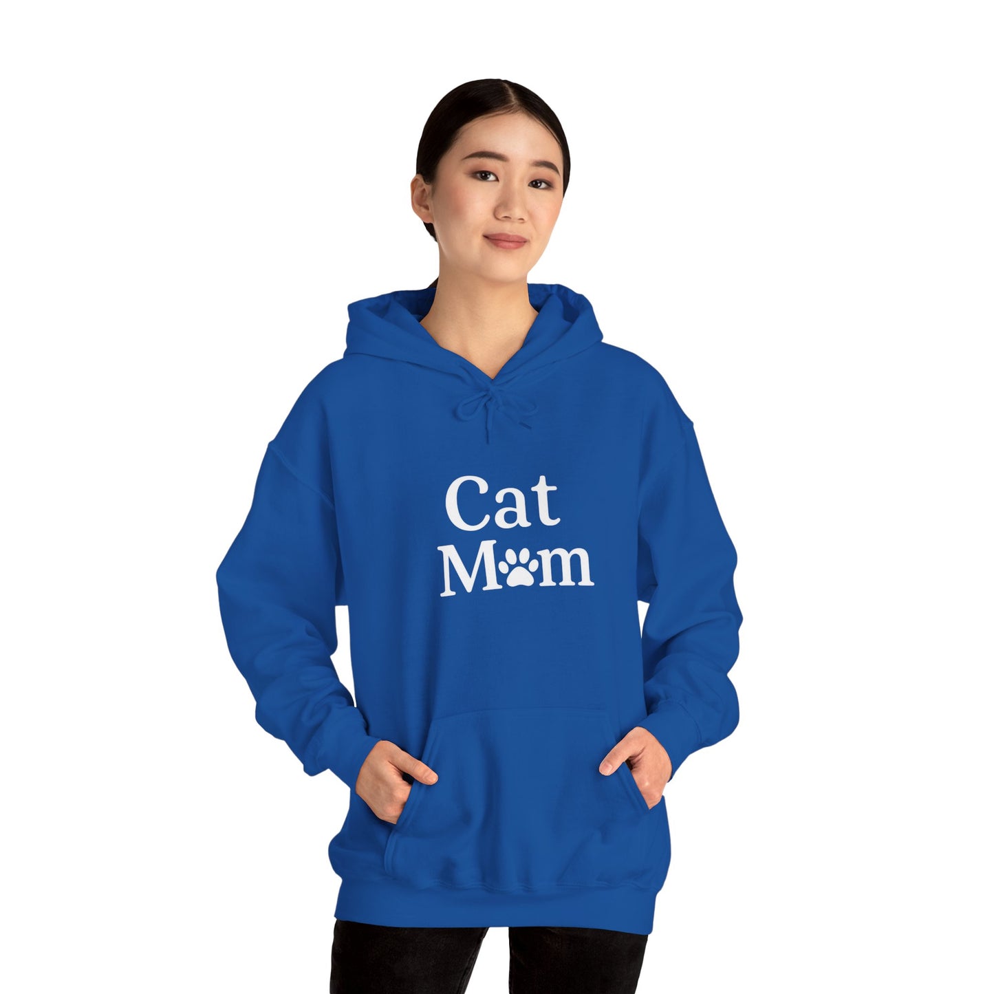 Cat Mom Unisex Hoodie Sizes Small - 5XL (8 colors)