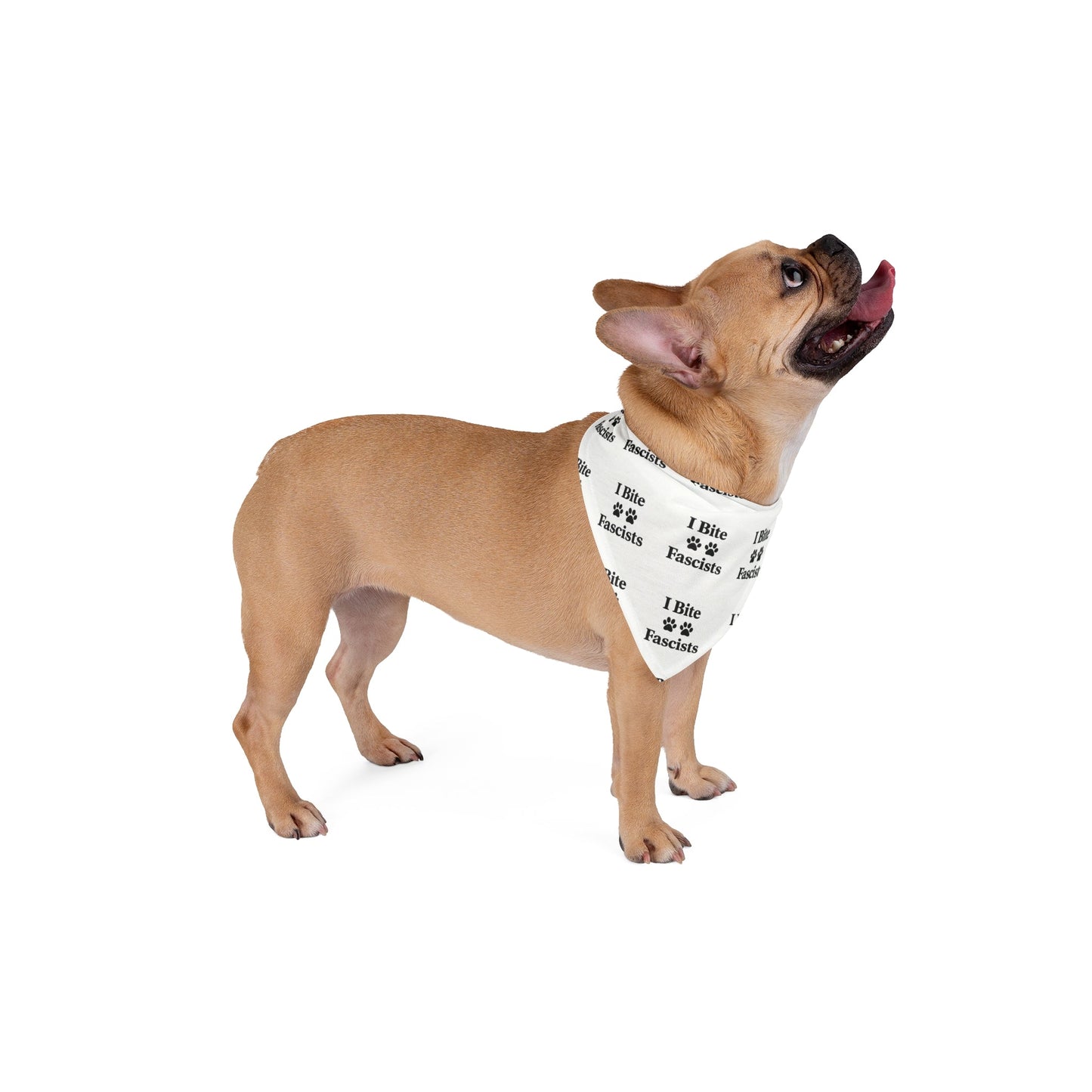 I Bite Fascists Bandana