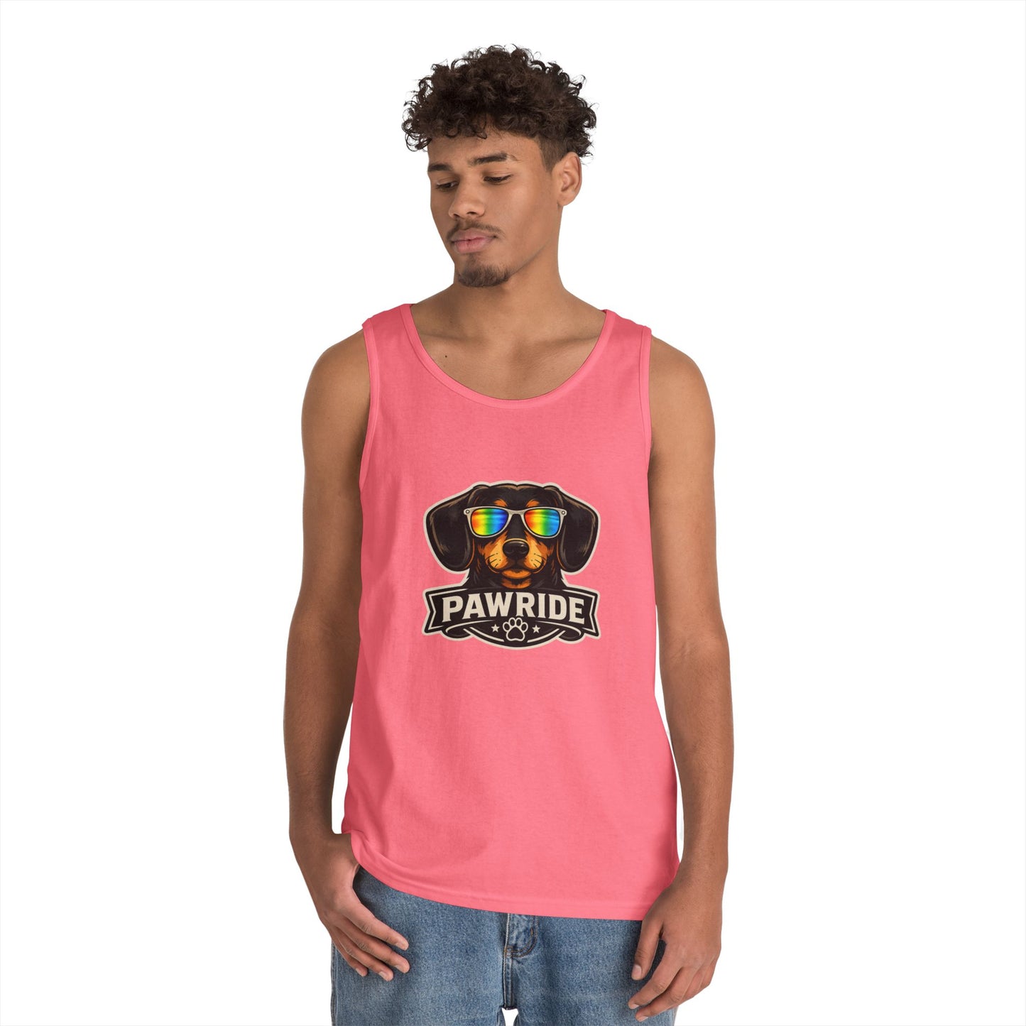 Pawride Unisex Heavy Cotton Tank Top (6 Colors)
