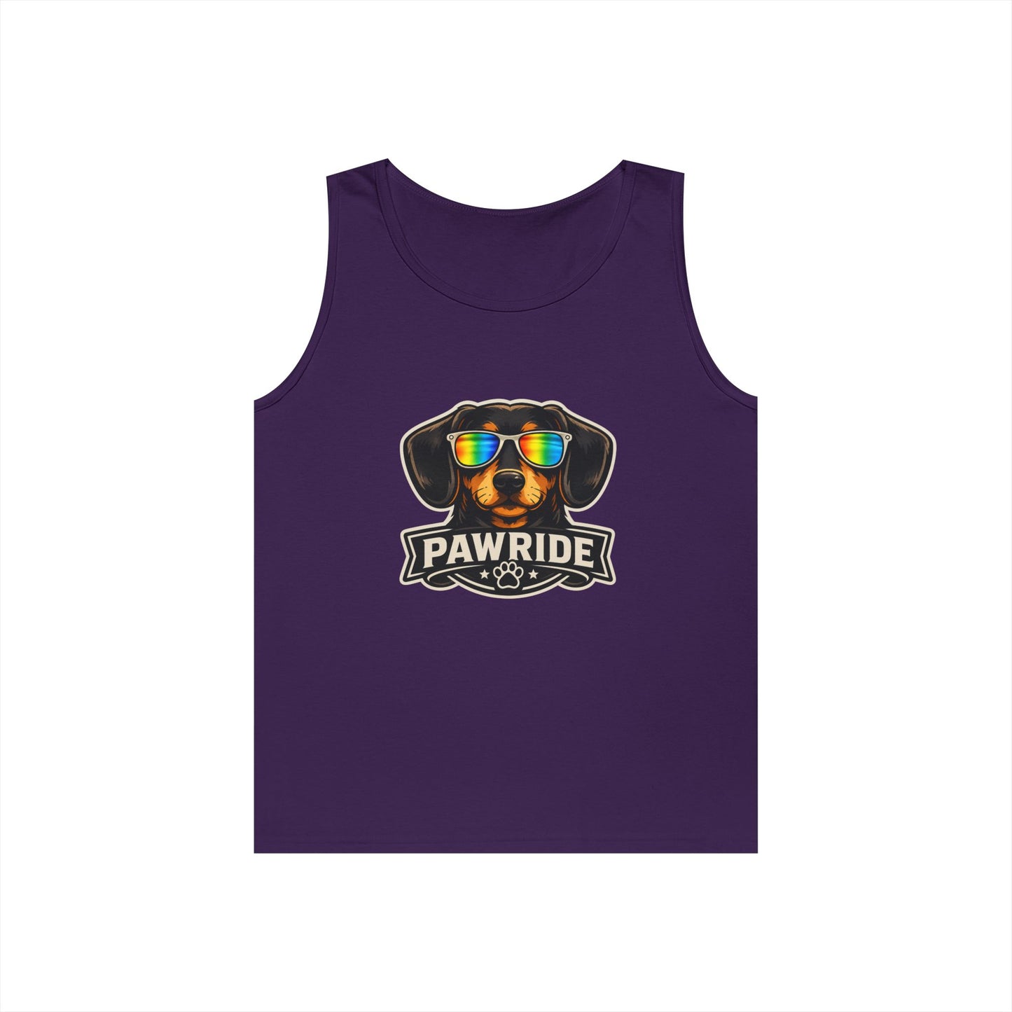 Pawride Unisex Heavy Cotton Tank Top (6 Colors)