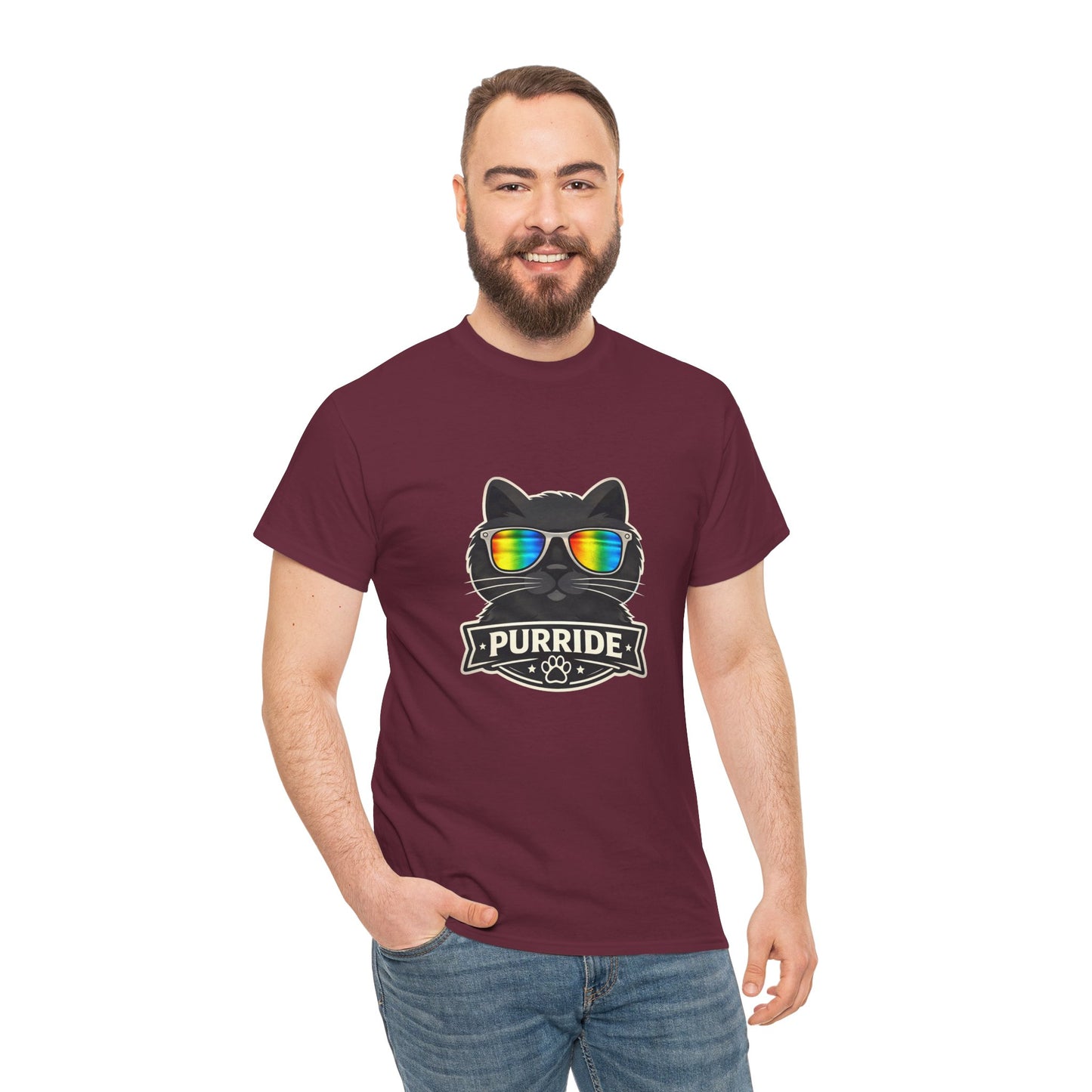Purride Heavy Duty Unisex Tee Sizes Small - 5XL (11 colors)