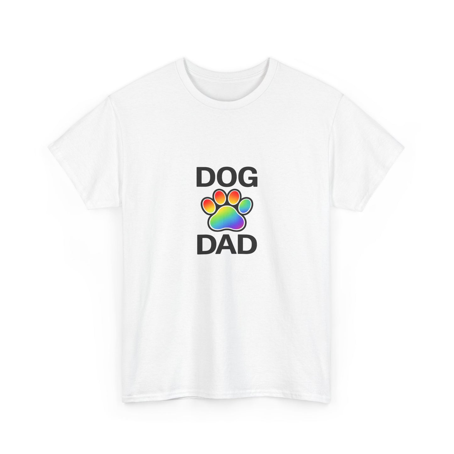 Pride Dog Dad Heavy Duty Unisex Tee Sizes Small - 5XL (11 colors)